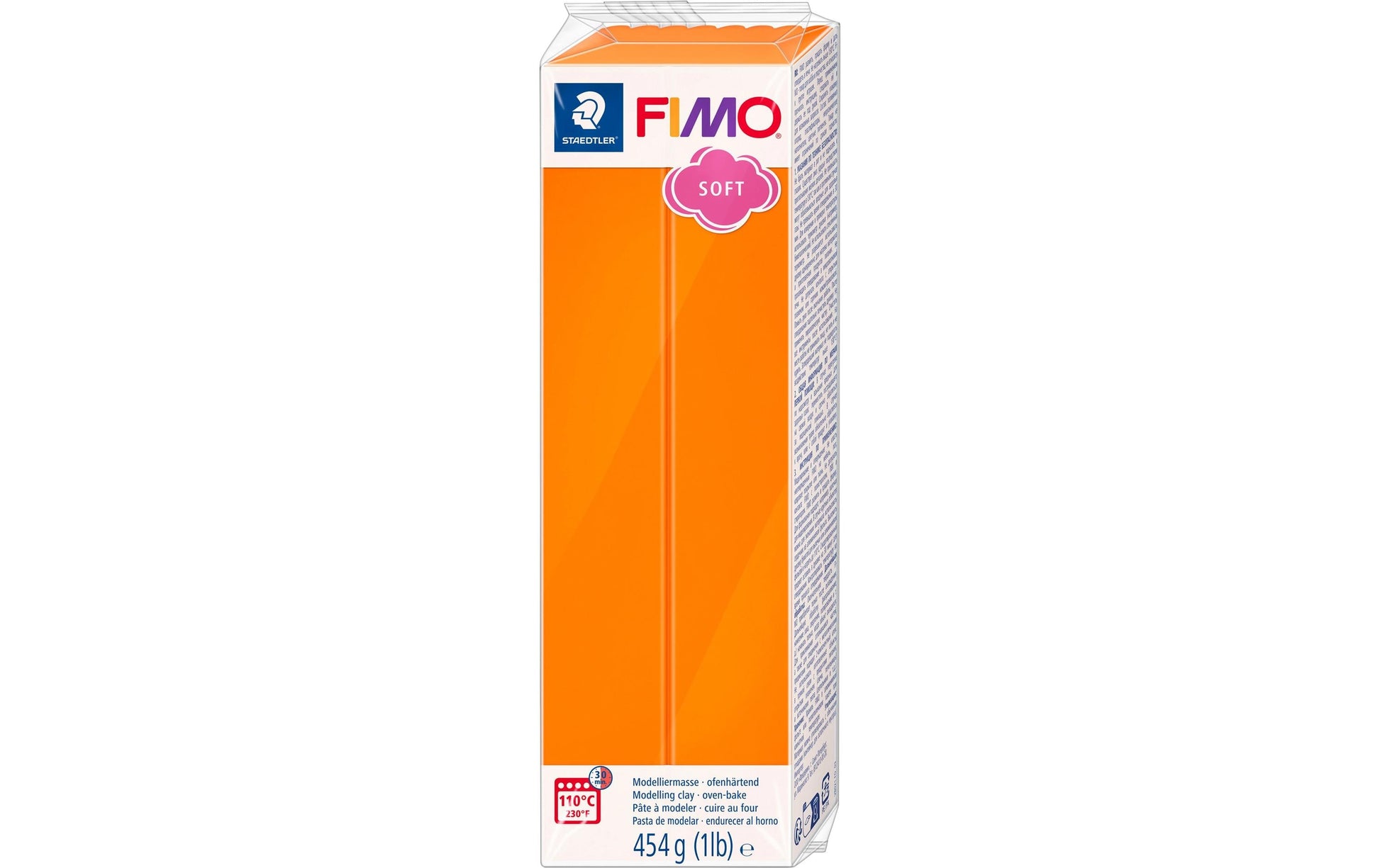 Staedtler FIMO Soft Modelliermasse – Mandarine – 454 g