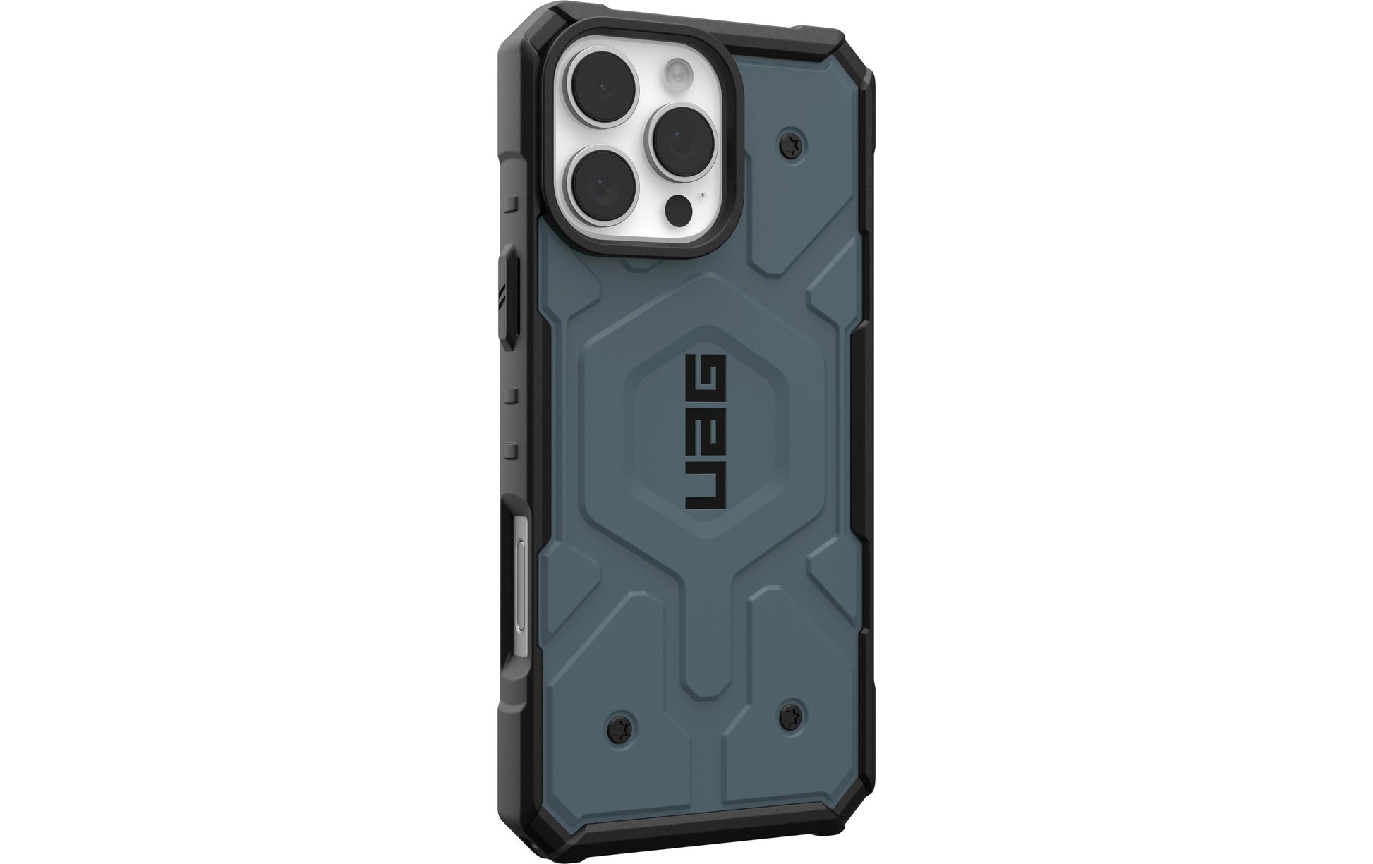 Urban Armor Gear UAG Pathfinder – Rückcover – für Apple iPhone 16 Pro Max, MagSafe, TPU, Himmelblau, bis 5,5 m Sturzsicher