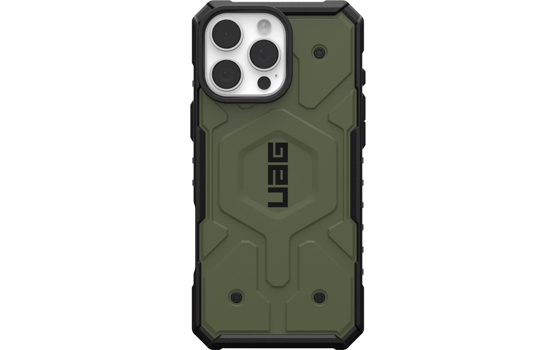 Urban Armor Gear UAG – Pathfinder Backcover – für Apple iPhone 16 Pro Max – Olivgrün – TPU – MagSafe-kompatibel