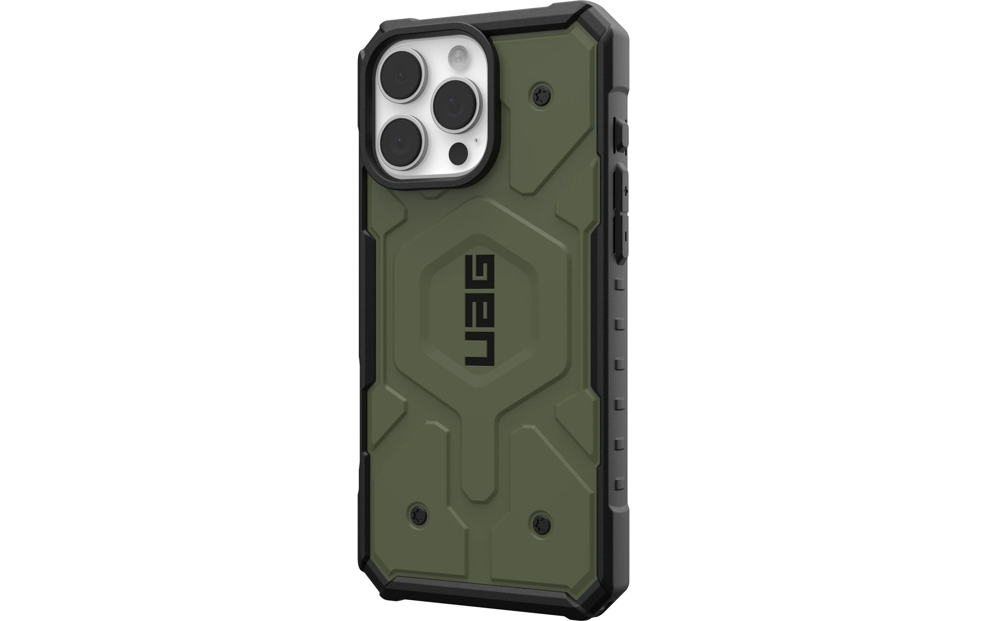 Urban Armor Gear UAG – Pathfinder Backcover – für Apple iPhone 16 Pro Max – Olivgrün – TPU – MagSafe-kompatibel