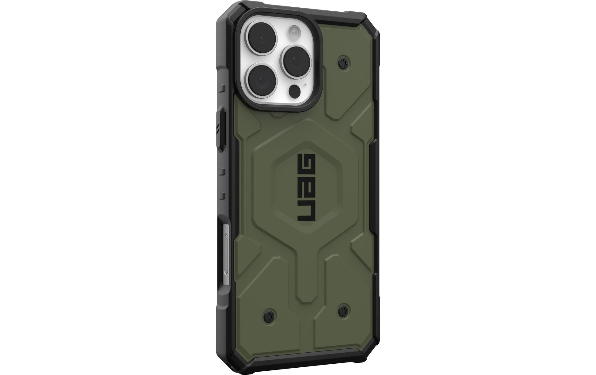 Urban Armor Gear UAG – Pathfinder Backcover – für Apple iPhone 16 Pro Max – Olivgrün – TPU – MagSafe-kompatibel