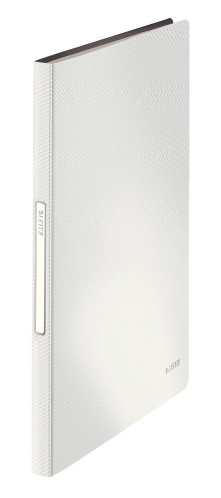 Leitz Solid Sichtbuch, für A4, 40 Hüllen – Polypropylen (PP) – Weiss