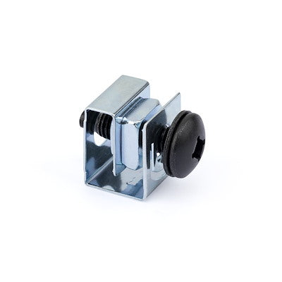 StarTech.com 10-32 19,05 mm – Schraubensatz – 50×, Schwarz/Edelstahl
