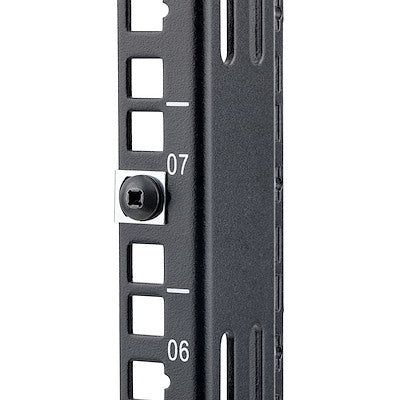 StarTech.com 10-32 19,05 mm – Schraubensatz – 50×, Schwarz/Edelstahl