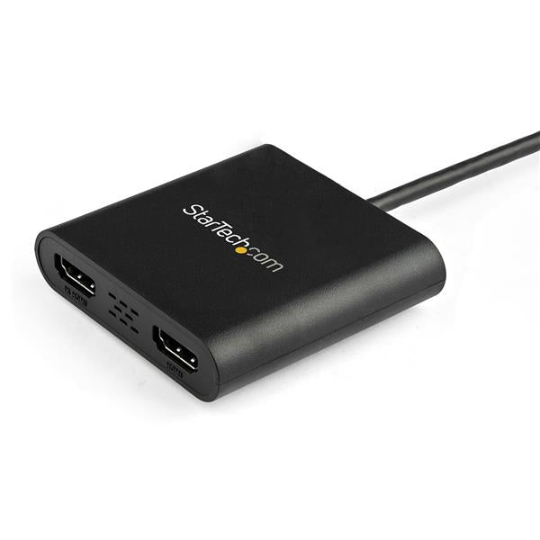 StarTech.com USB-A zu 2× HDMI Adapter – 4K (3840 × 2160) @ 30 Hz + 1080p, USB 3.2 Gen 1, für Windows