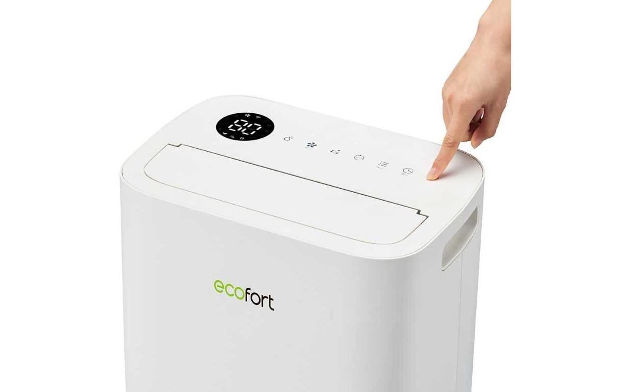 Ecofort Luftentfeuchter ecoQ 25L – 25 L/24 h, bis 60m², Tank 4,5 l, WLAN, App-Steuerung