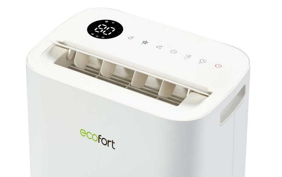 Ecofort Luftentfeuchter ecoQ 25L – 25 L/24 h, bis 60m², Tank 4,5 l, WLAN, App-Steuerung