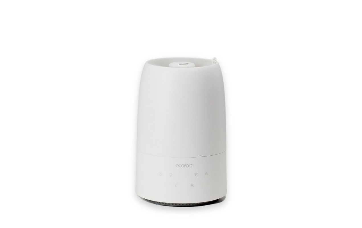 Ecofort ecoQ HumidAir U250 Luftbefeuchter – Verdunster, 250 ml/h, 2 l Tank, bis 35 m², Hygrostat