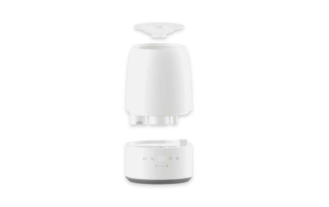 Ecofort ecoQ HumidAir U250 Luftbefeuchter – Verdunster, 250 ml/h, 2 l Tank, bis 35 m², Hygrostat