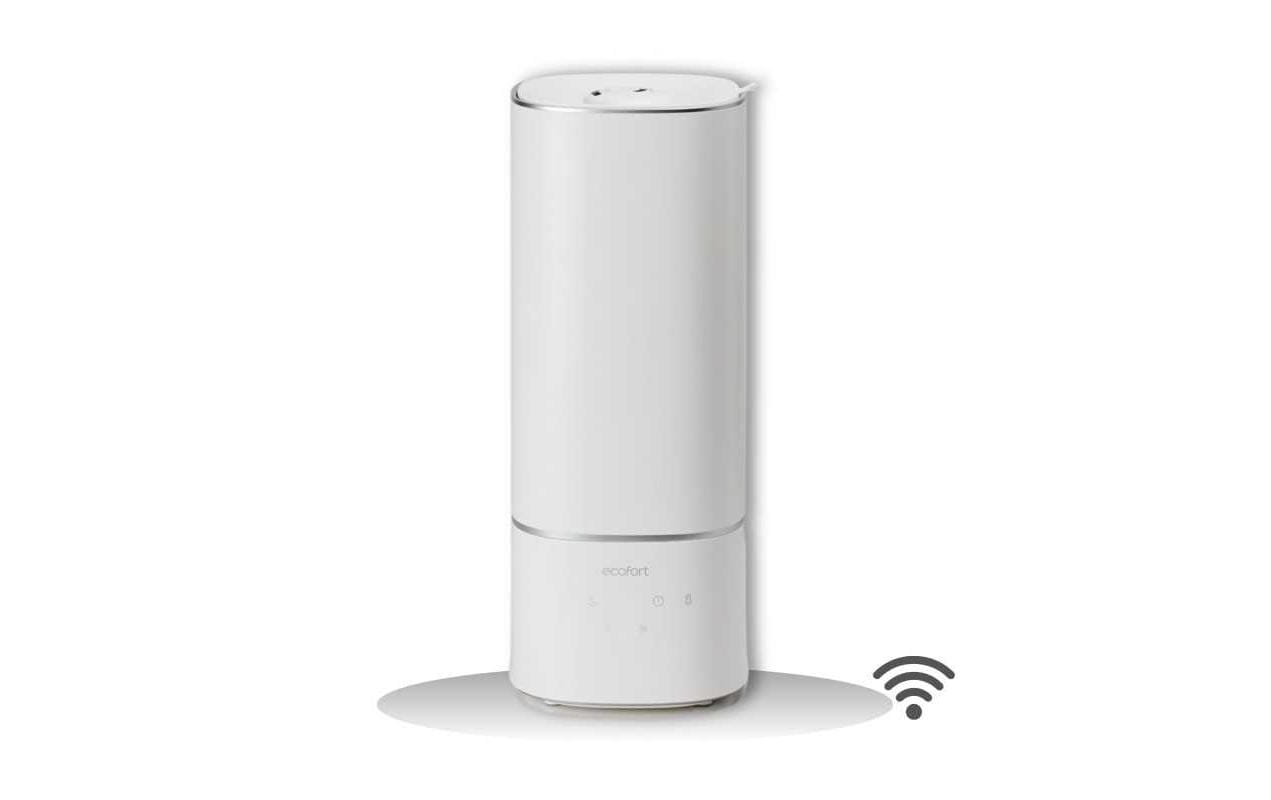 Ecofort Luftbefeuchter ecoQ HumidAir U400+ – Ultraschall, 400 ml/h, Tank 6 l, bis 55m², Hygrostat