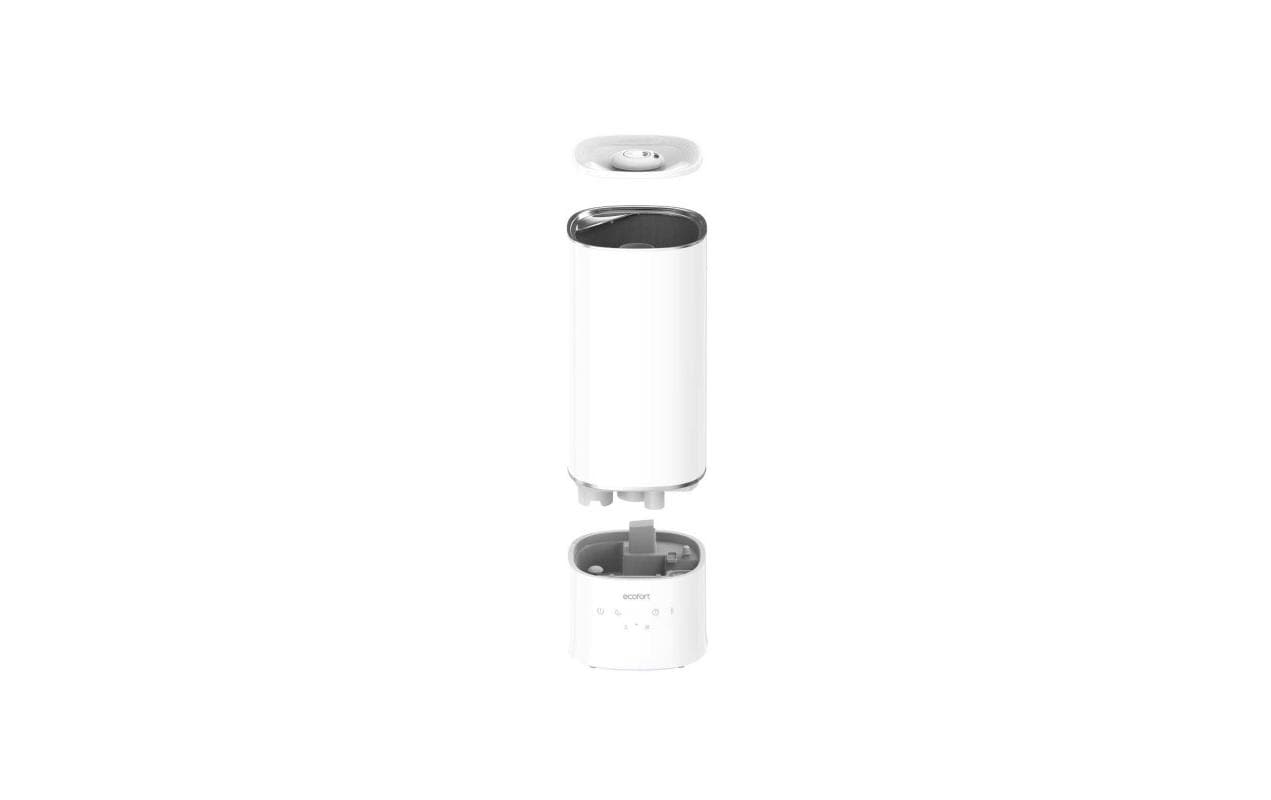 Ecofort Luftbefeuchter ecoQ HumidAir U400+ – Ultraschall, 400 ml/h, Tank 6 l, bis 55m², Hygrostat