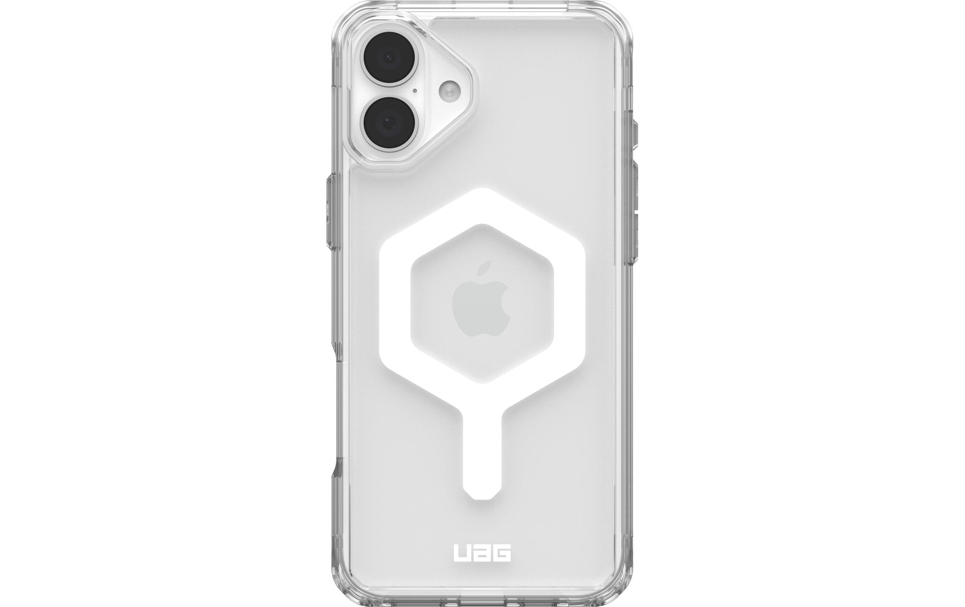Urban Armor Gear UAG Plyo – Rückcover – für Apple iPhone 16 Plus – MagSafe, TPU, Eisweiss, bis 4,8 m Sturzsicher