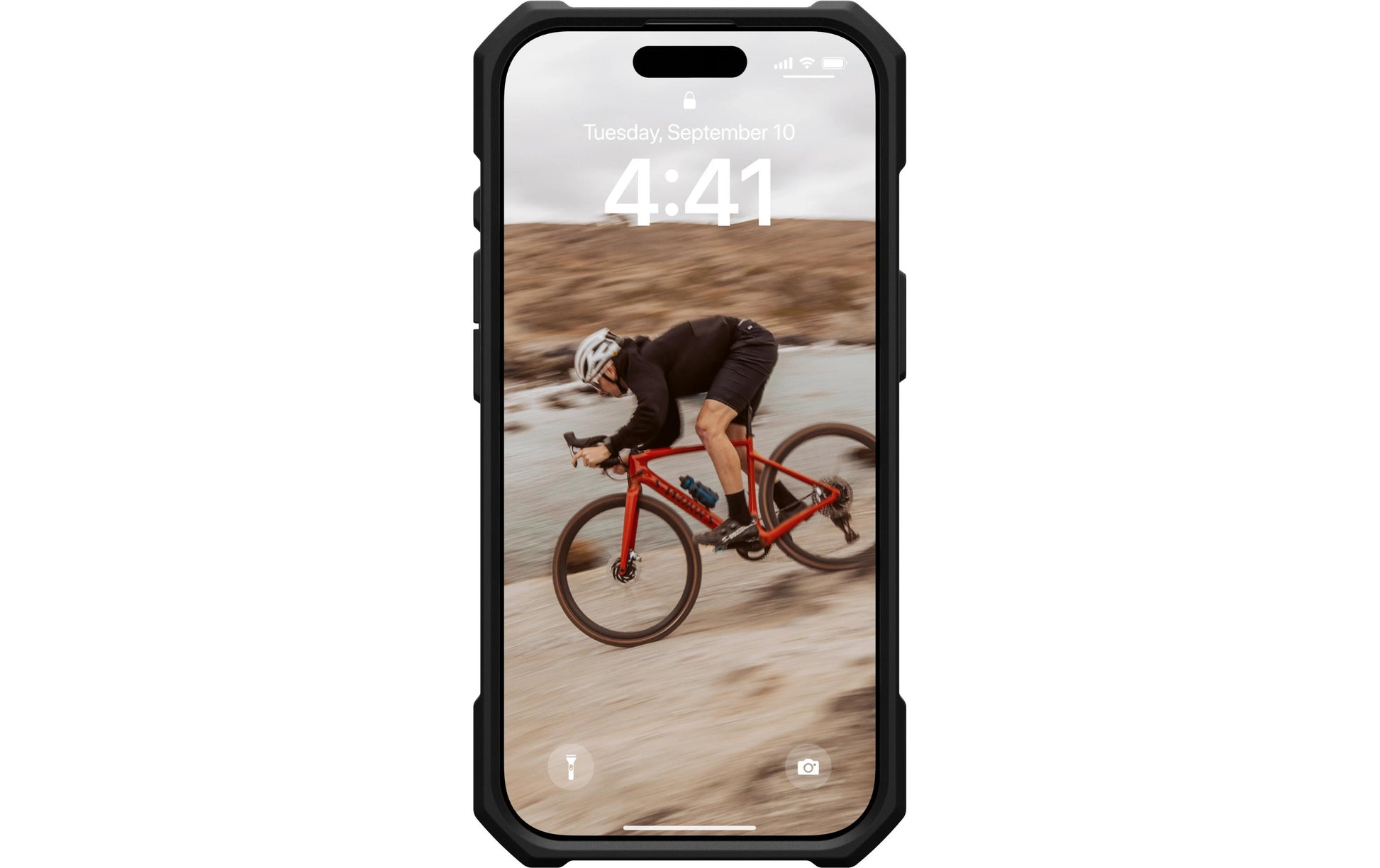 Urban Armor Gear UAG – Essential Armor Backcover – für Apple iPhone 16 Pro – schwarz – MagSafe-kompatibel, sturzsicher bis 4,6 m