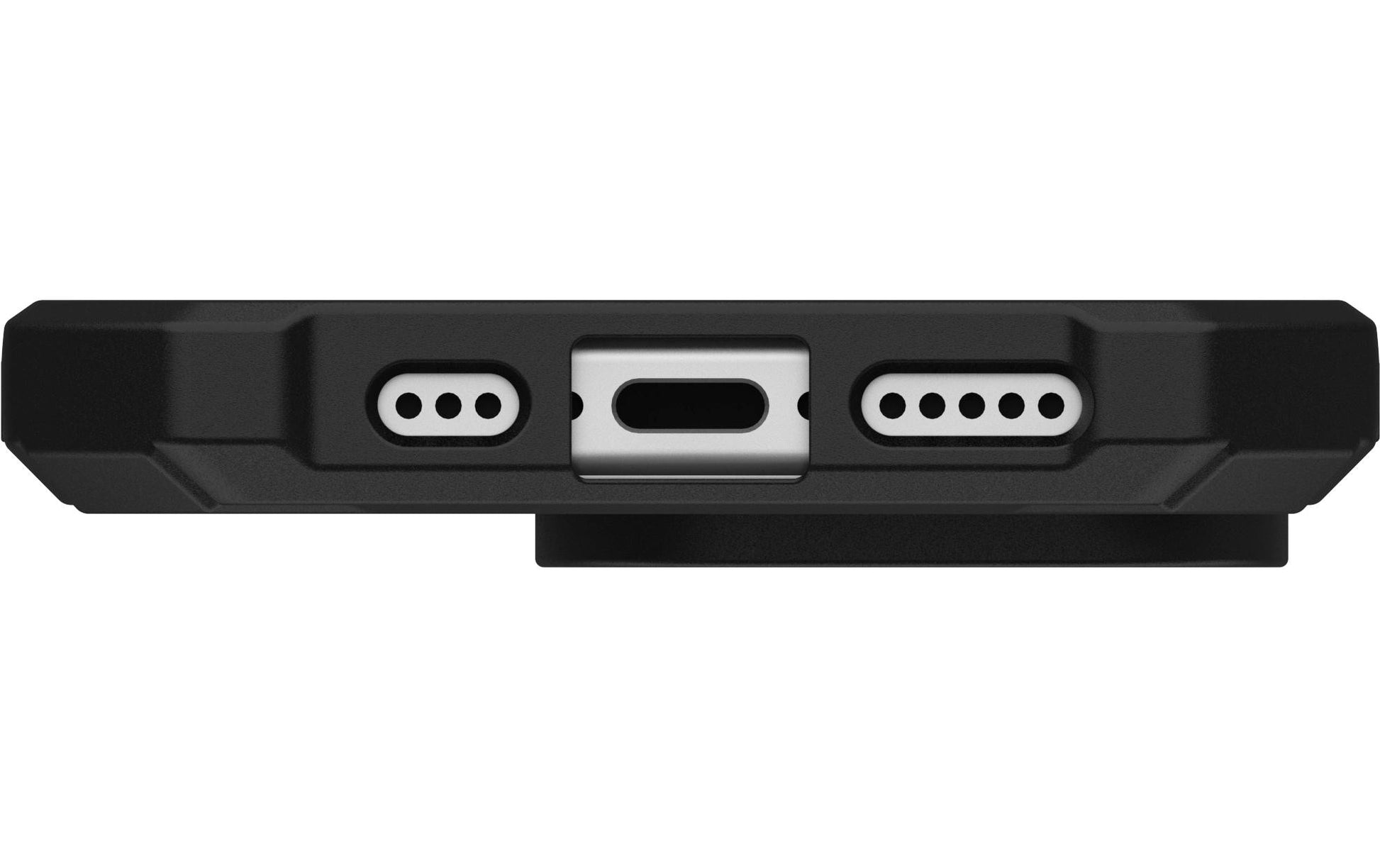 Urban Armor Gear UAG – Essential Armor Backcover – für Apple iPhone 16 Pro – schwarz – MagSafe-kompatibel, sturzsicher bis 4,6 m