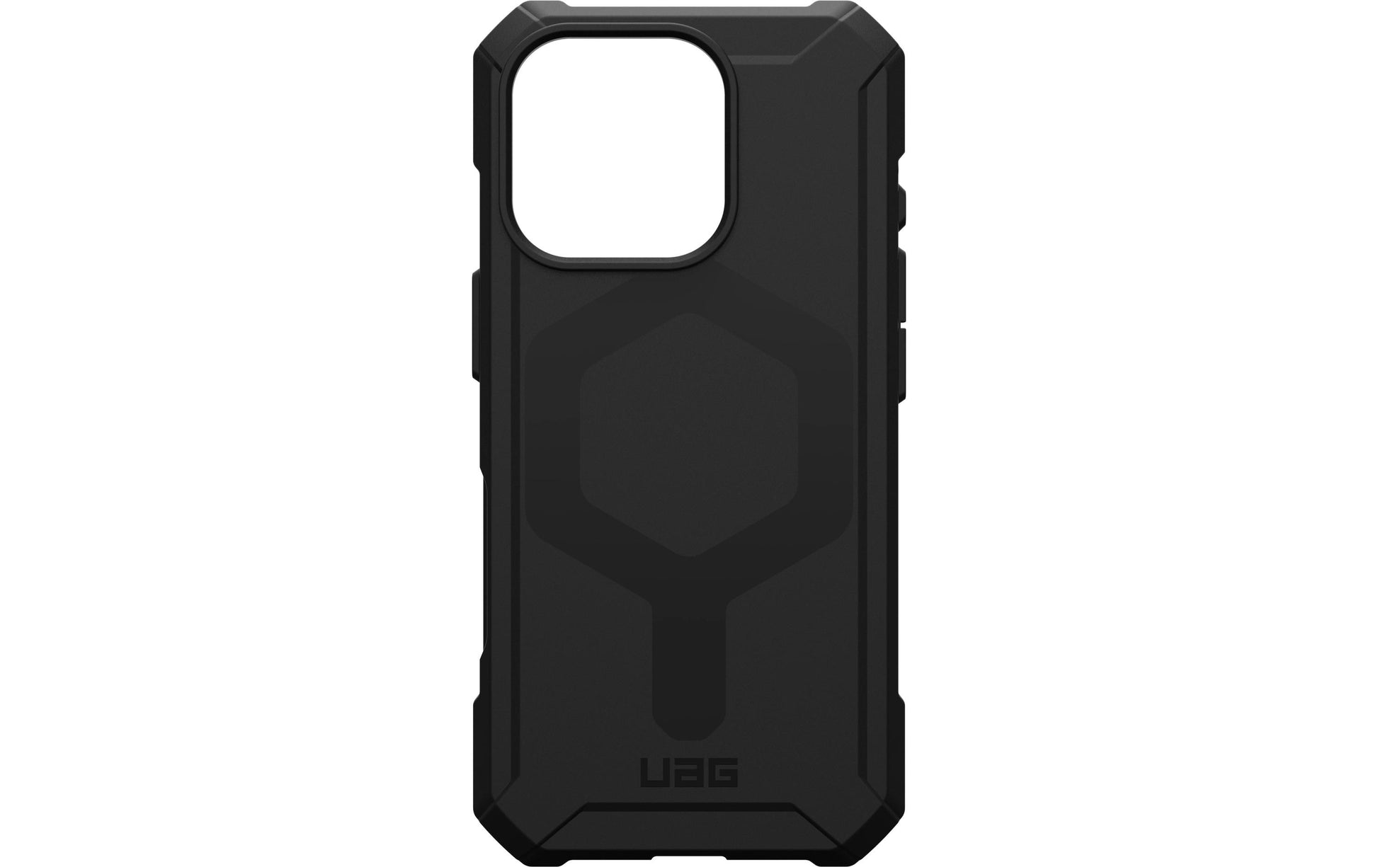 Urban Armor Gear UAG – Essential Armor Backcover – für Apple iPhone 16 Pro – schwarz – MagSafe-kompatibel, sturzsicher bis 4,6 m