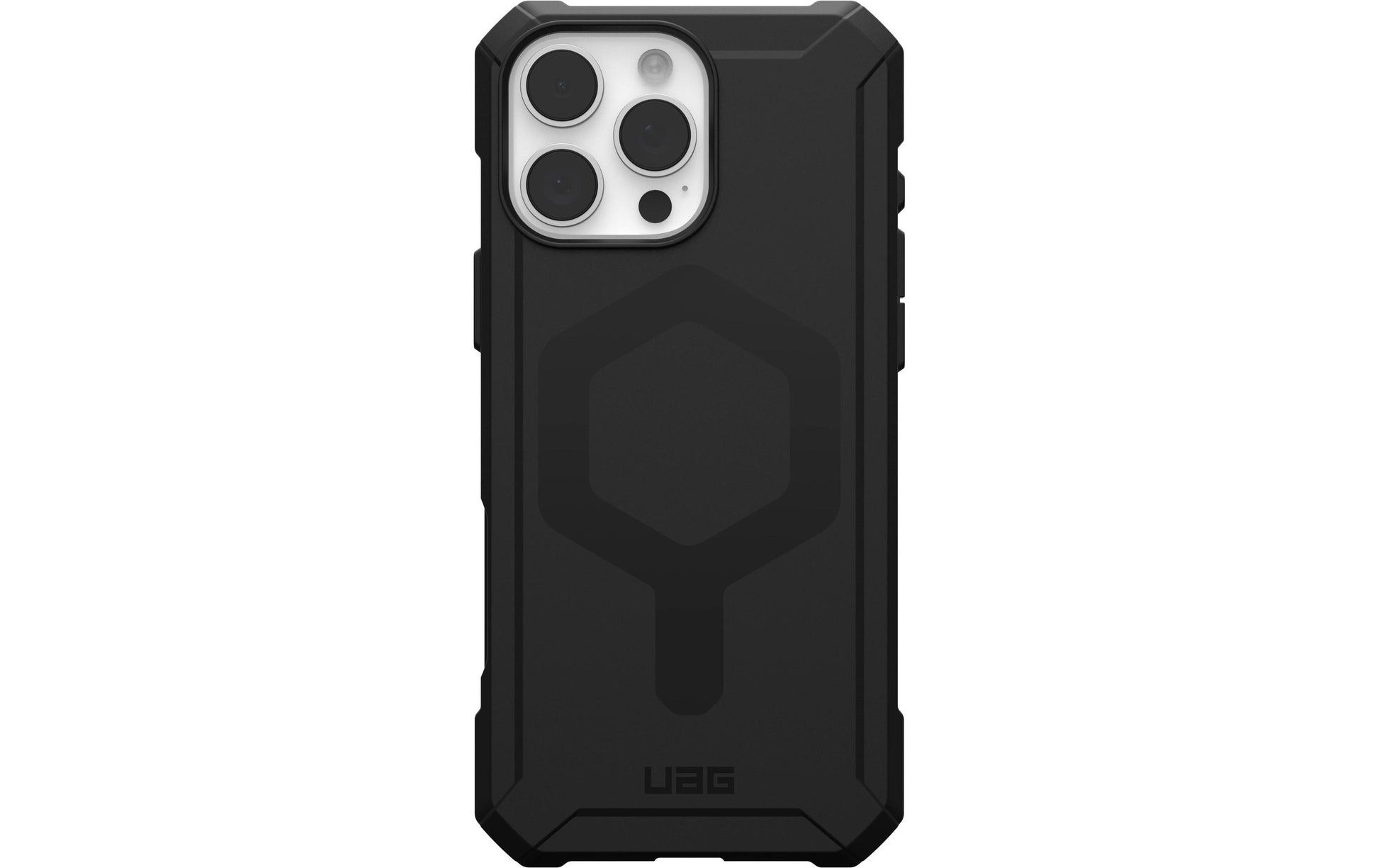 Urban Armor Gear Backcover Essential Armor – für Apple iPhone 16 Pro Max – schwarz – MagSafe-kompatibel