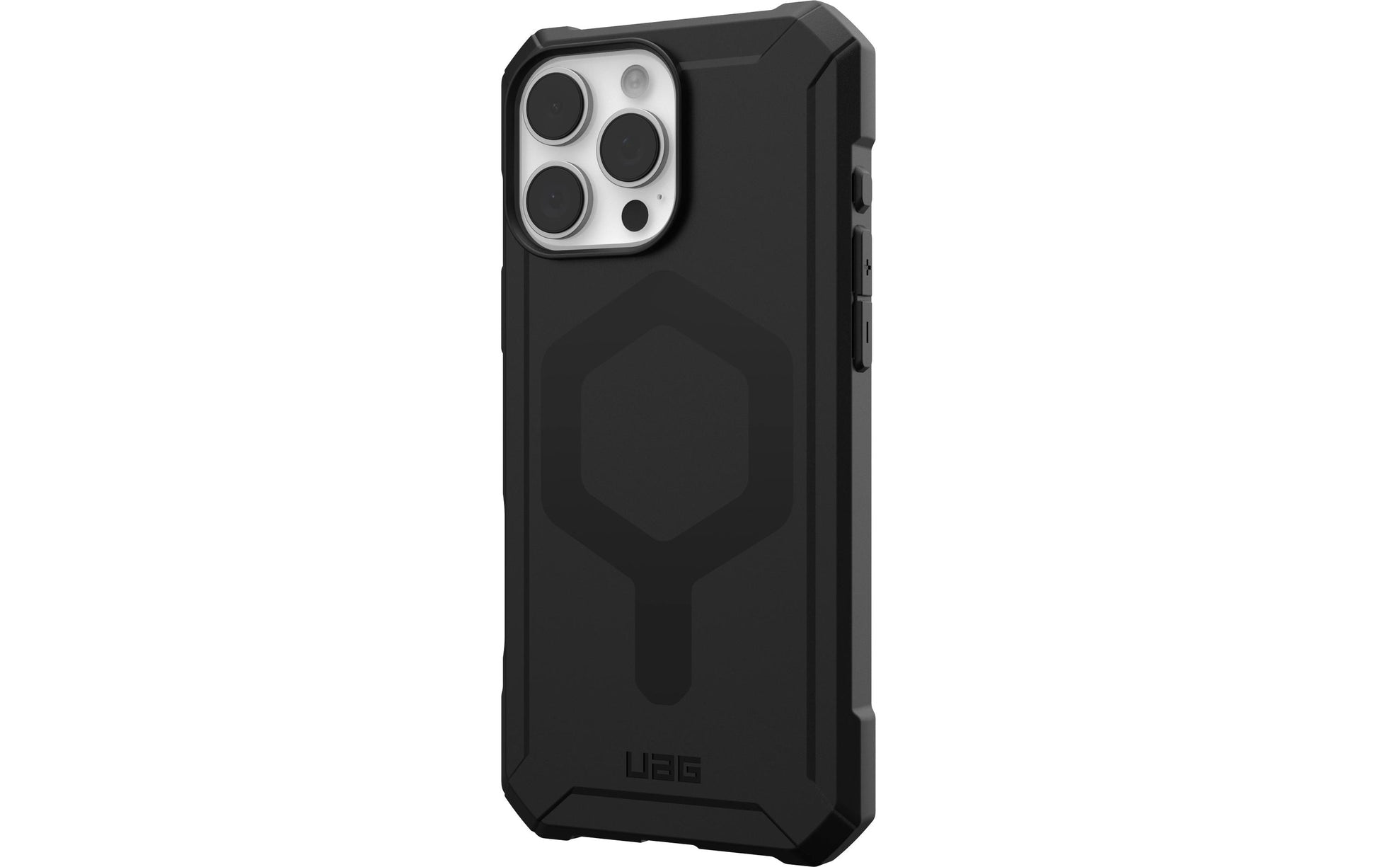 Urban Armor Gear Backcover Essential Armor – für Apple iPhone 16 Pro Max – schwarz – MagSafe-kompatibel