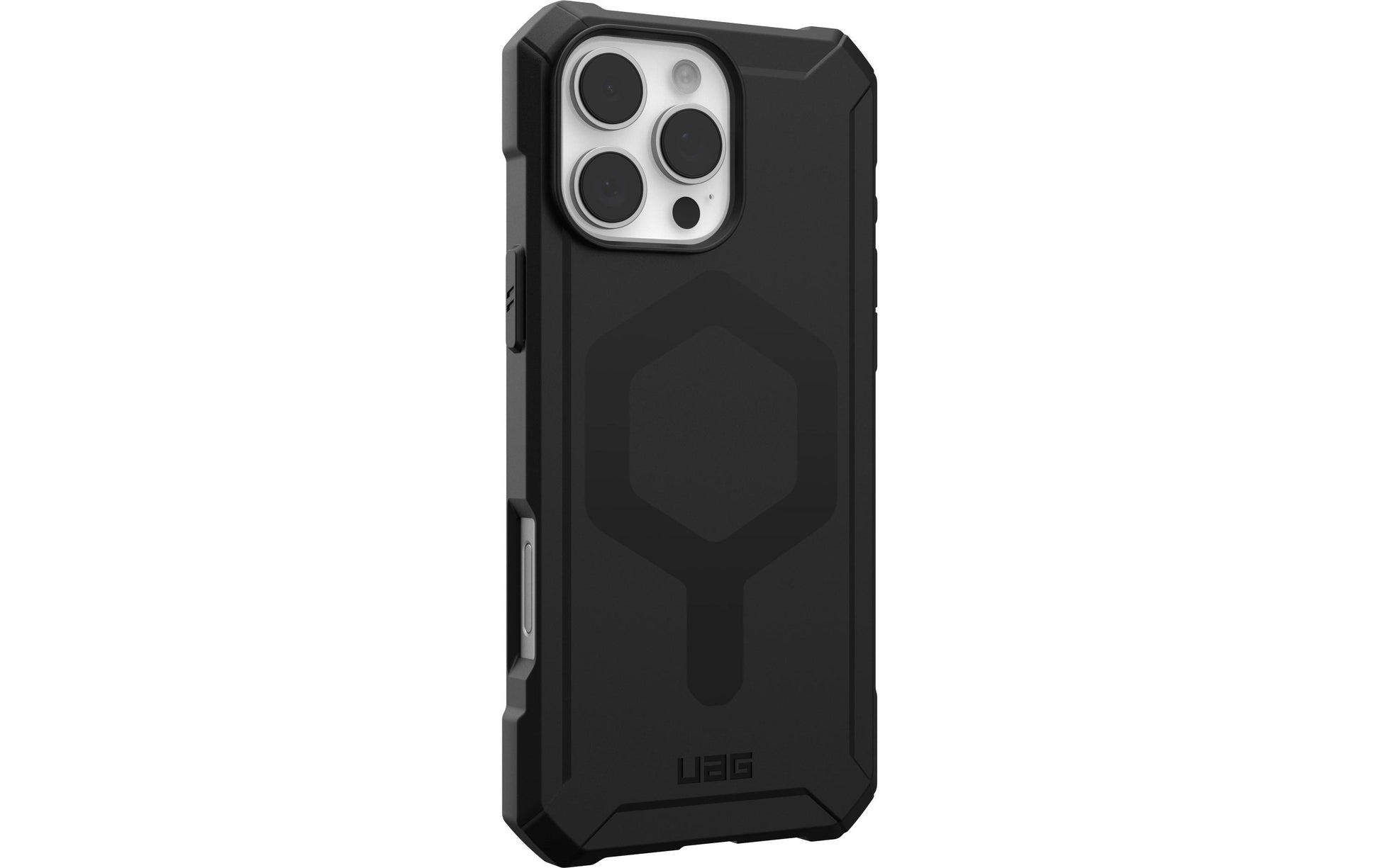 Urban Armor Gear Backcover Essential Armor – für Apple iPhone 16 Pro Max – schwarz – MagSafe-kompatibel