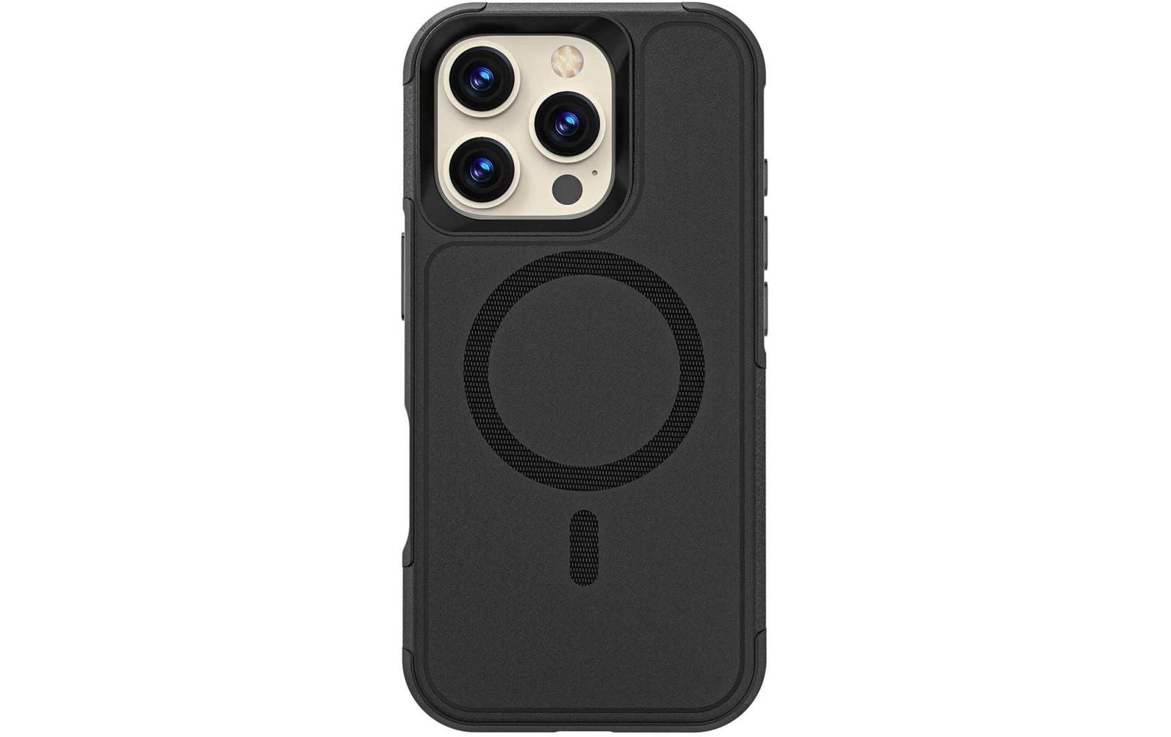 4smarts Defend – Backcover – für Apple iPhone 16 Pro Max – MagSafe, PC+TPU, schwarz, bis 1,2 m sturzsicher
