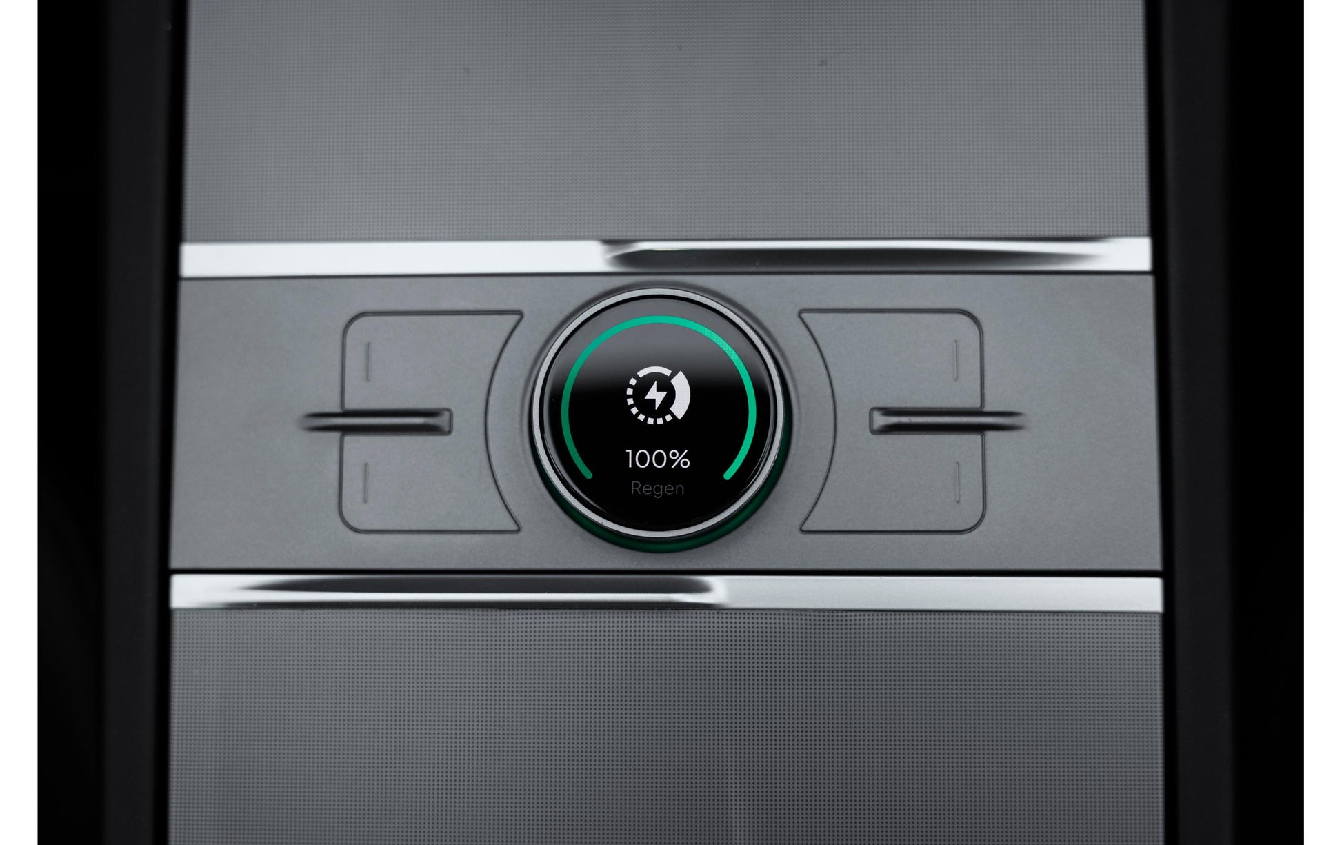 Enhance Drehschalter Mittelkonsole – für Tesla Model 3 (Highland) – schwarz/grau