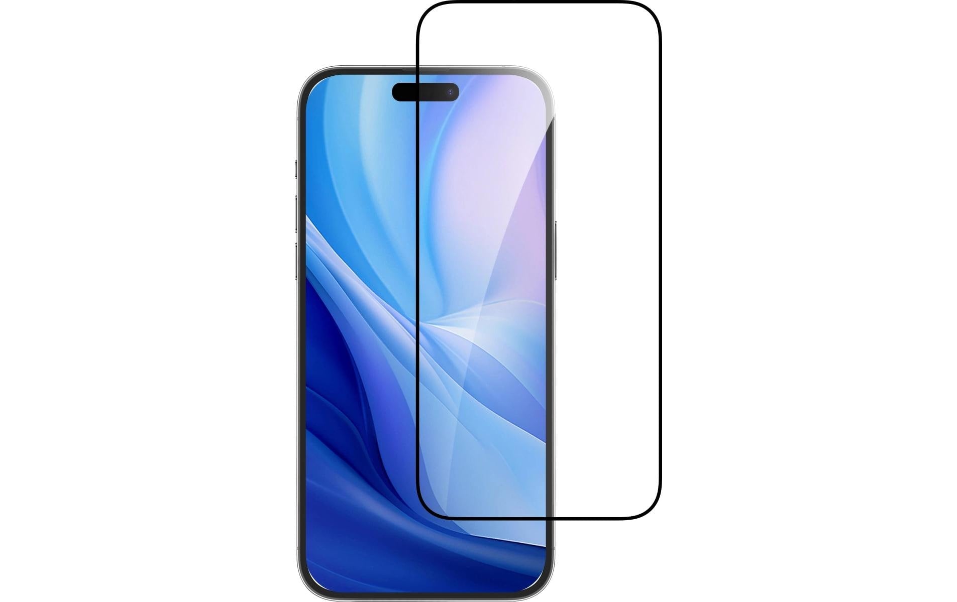 4smarts Displayschutz (Panzerglas), Case Friendly – für iPhone 16 Pro Max – mit Applikator