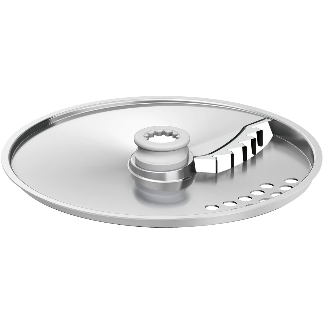 Bosch Pommes-Frites-Scheibe, 16,6 × 22,8 × 2,8 cm, Edelstahl – für Bosch Modellreihe OptiMUM, MUZ9PS1
