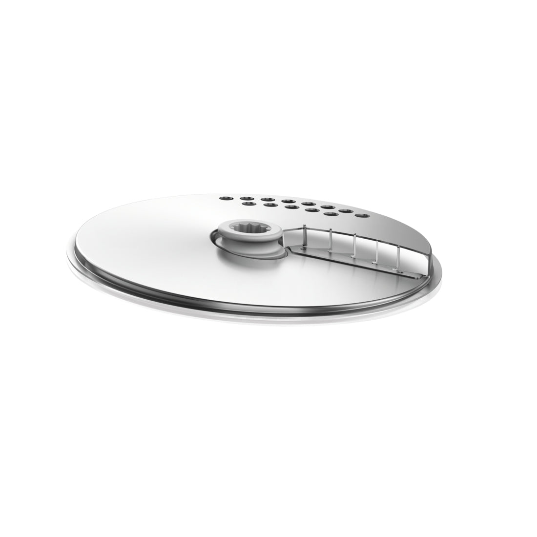 Bosch Pommes-Frites-Scheibe, 16,6 × 22,8 × 2,8 cm, Edelstahl – für Bosch Modellreihe OptiMUM, MUZ9PS1
