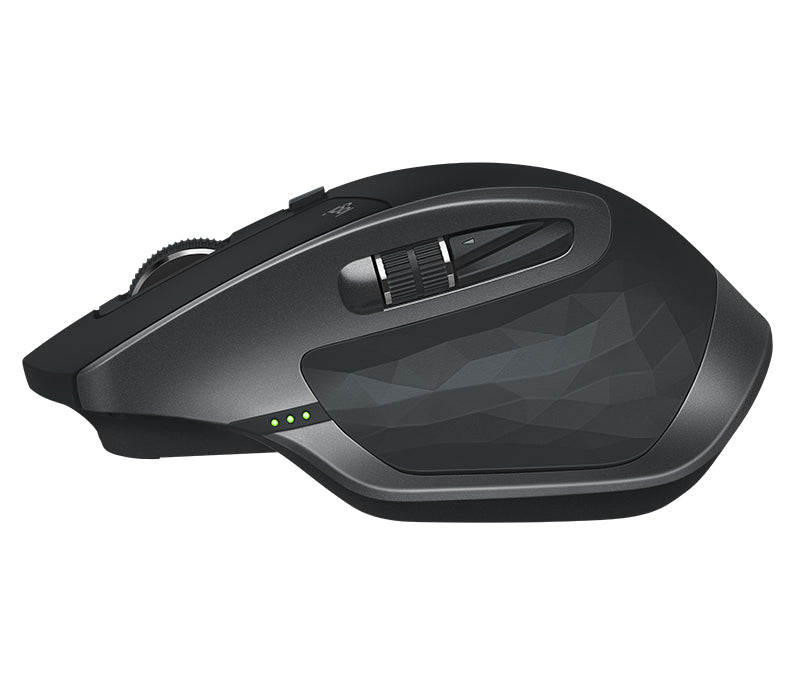 Logitech MX Master 2S Ergonomische Maus – kabellos, 7 Tasten, für Rechtshänder, Unifying-Empfänger, Graphit
