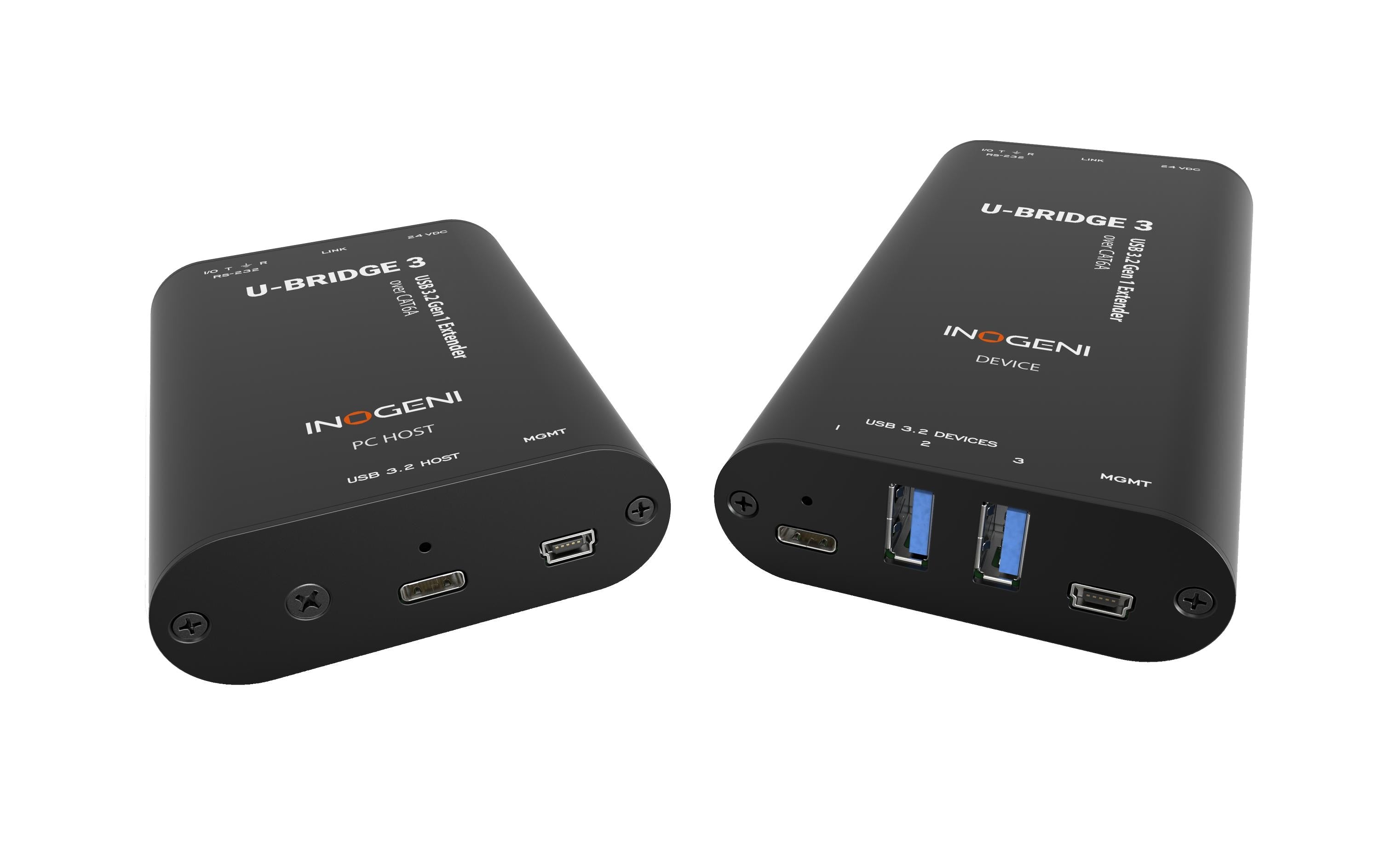 Inogeni U-BRIDGE 3.0 – USB-Extender über Cat-6A, USB 3.0, bis 100 m