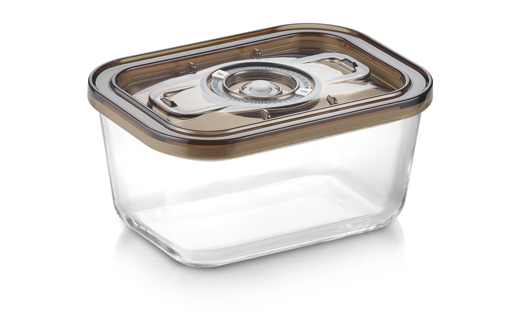 Caso Vakuumierbehälter Boxx Eco M – 800 ml, 17,2 × 12,5 × 8,2 cm, Glas, Transparent