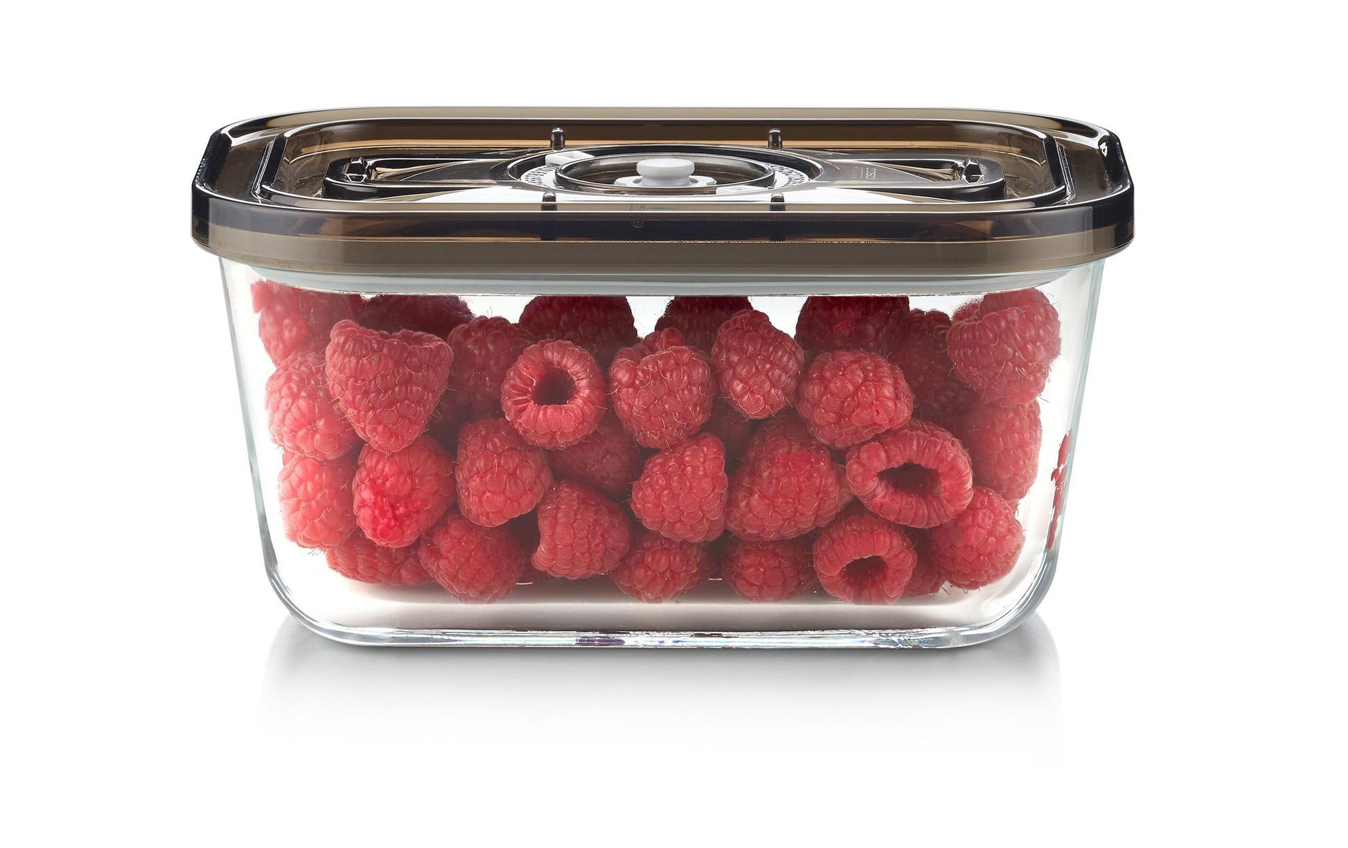 Caso Vakuumierbehälter Boxx Eco M – 800 ml, 17,2 × 12,5 × 8,2 cm, Glas, Transparent