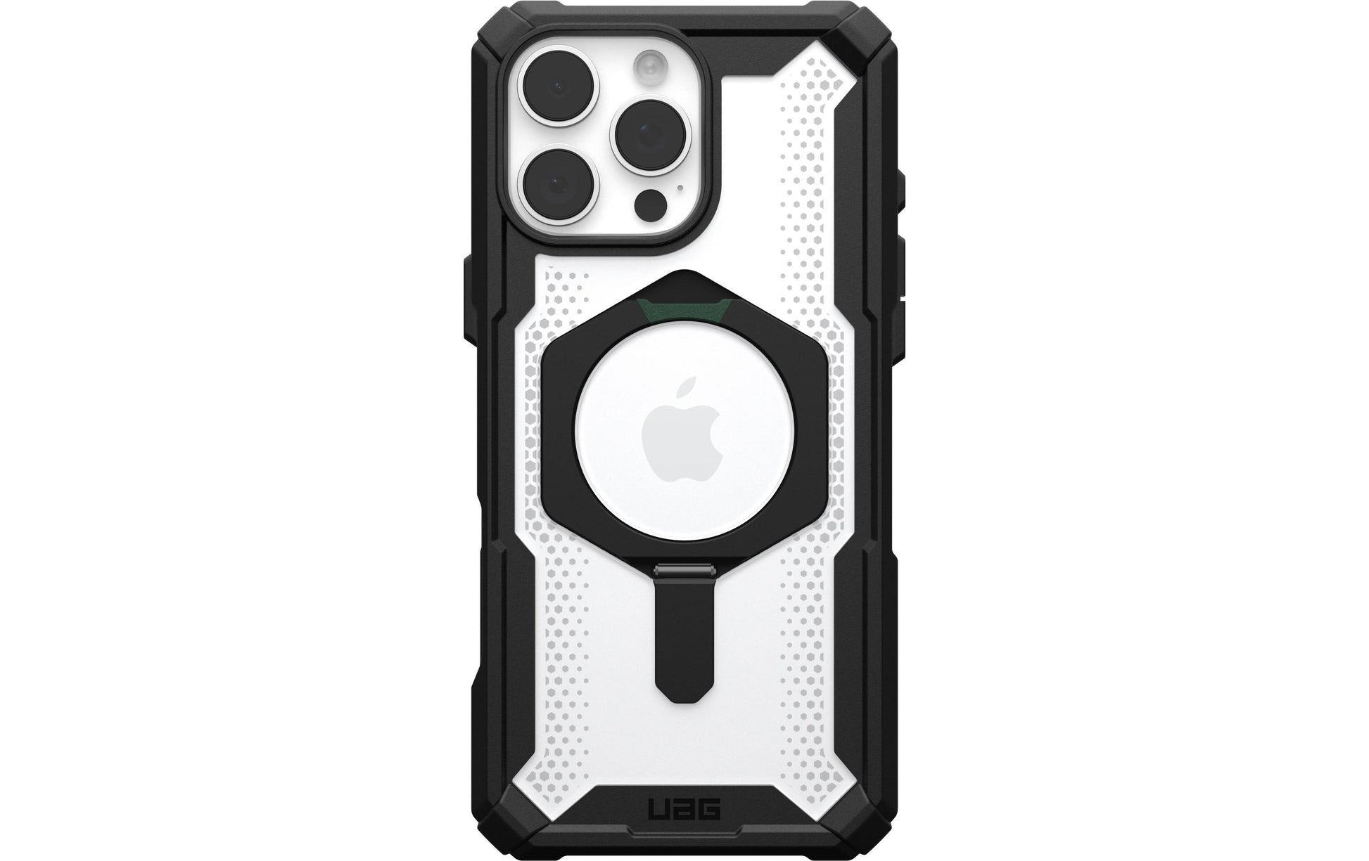 Urban Armor Gear Backcover – für Apple iPhone 16 Pro Max – schwarz/transparent – MagSafe-kompatibel