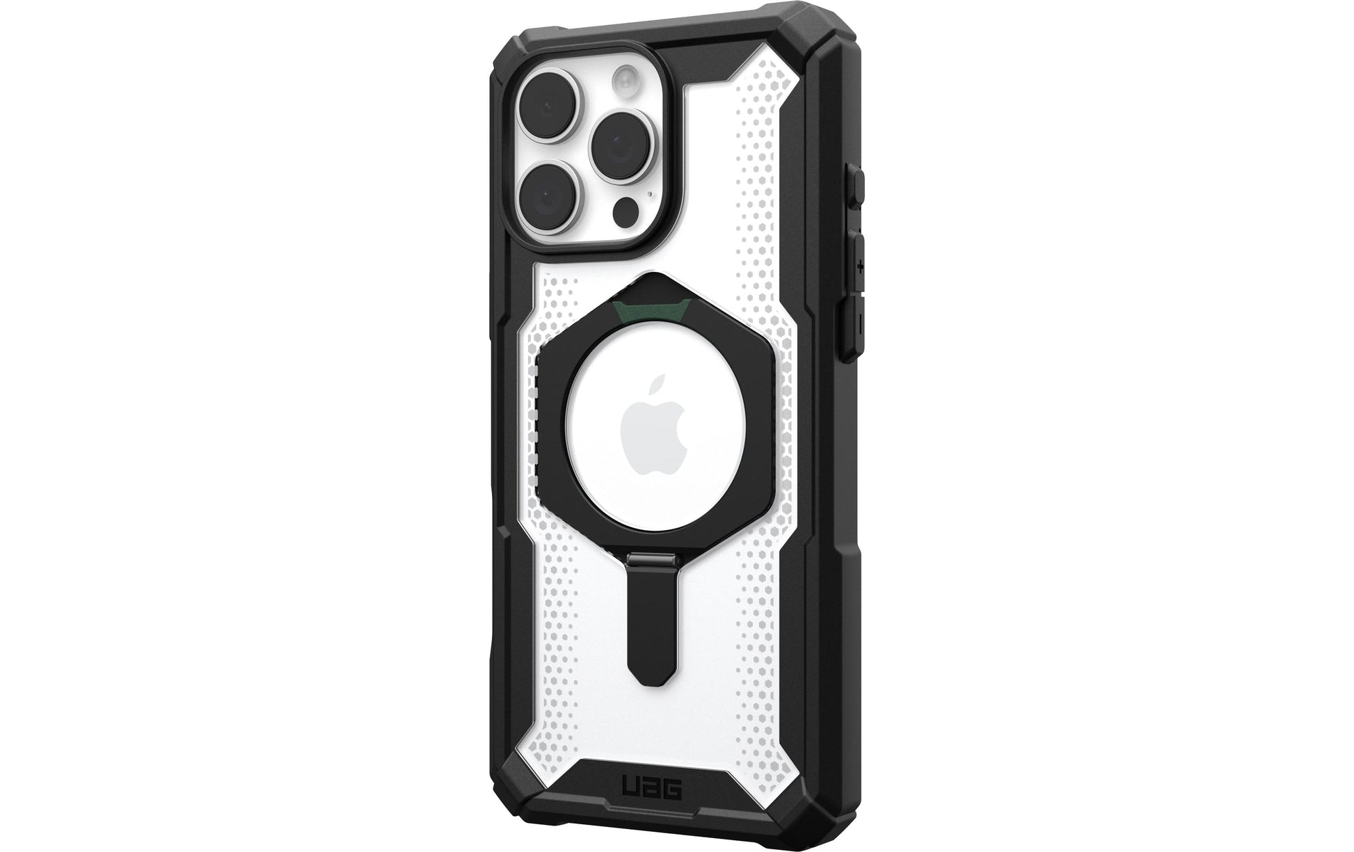 Urban Armor Gear Backcover – für Apple iPhone 16 Pro Max – schwarz/transparent – MagSafe-kompatibel