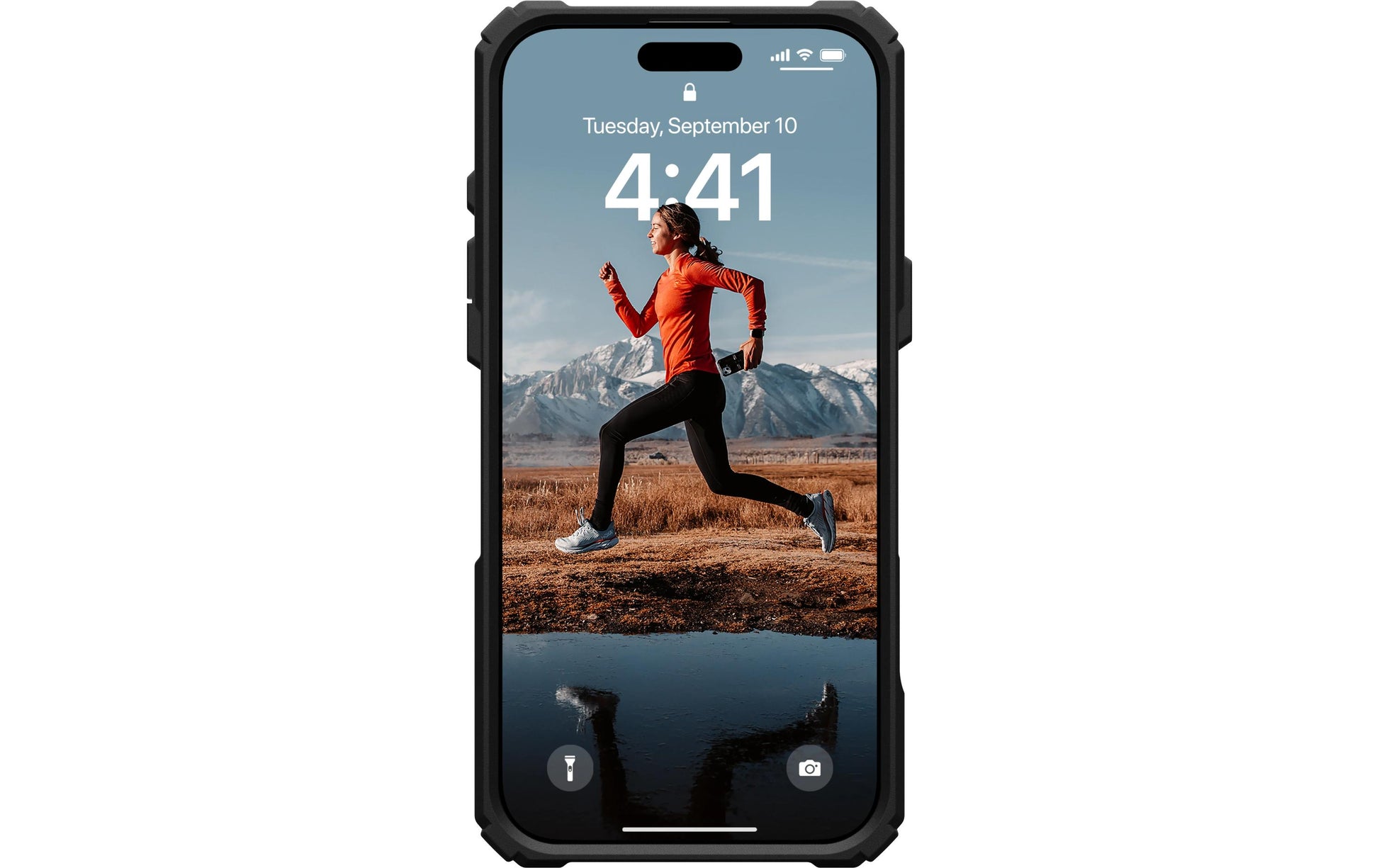 Urban Armor Gear Backcover – für Apple iPhone 16 Pro Max – schwarz/transparent – MagSafe-kompatibel