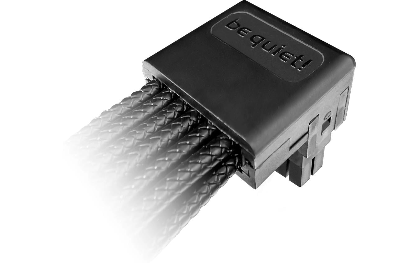 be quiet! be quiet 12VHPWR Stromkabel – 12V-2×6–12VHPWR, 0,7 m, 90° abgewinkelt, Schwarz