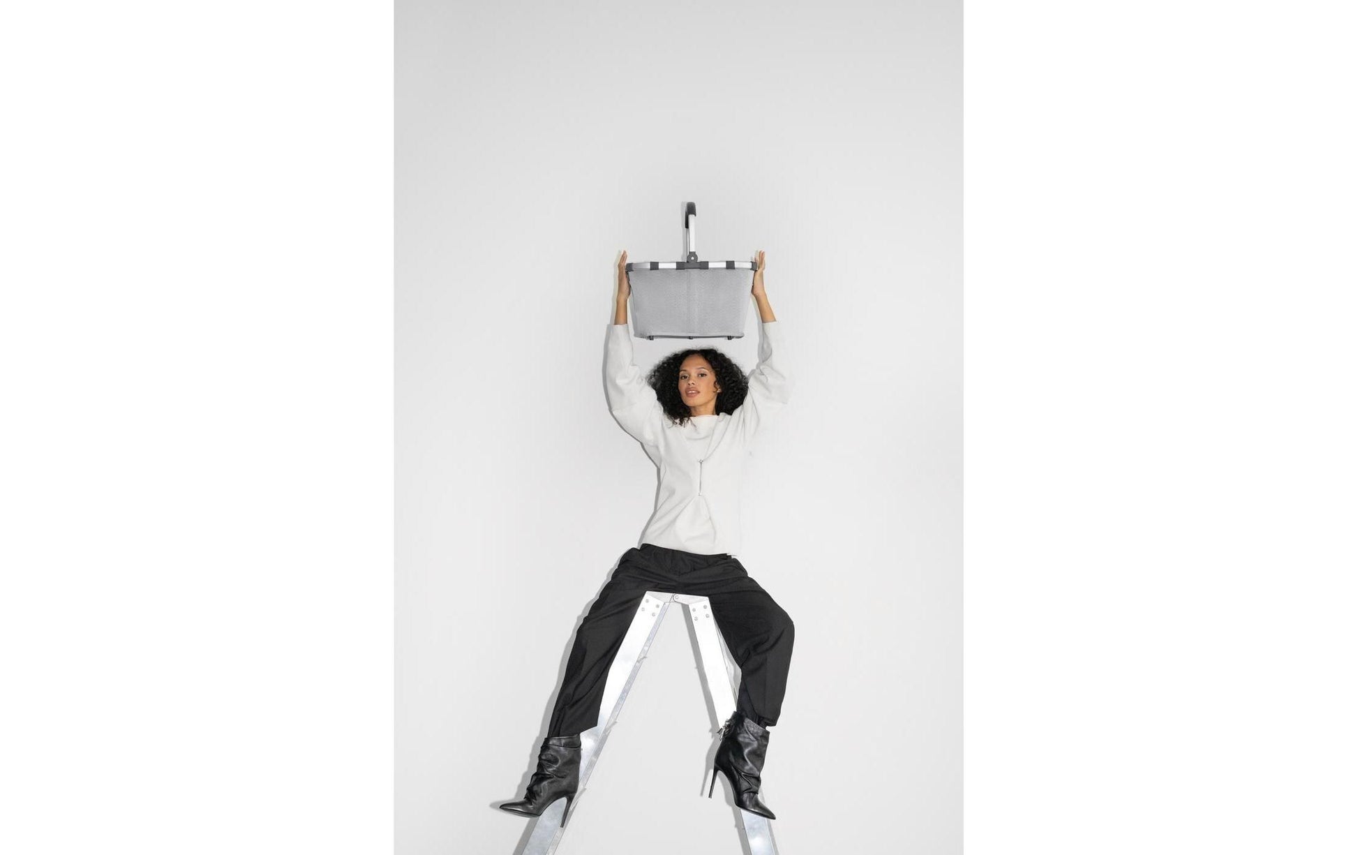 Reisenthel Stofftasche, Polyester, Grau, 480×290×280 mm
