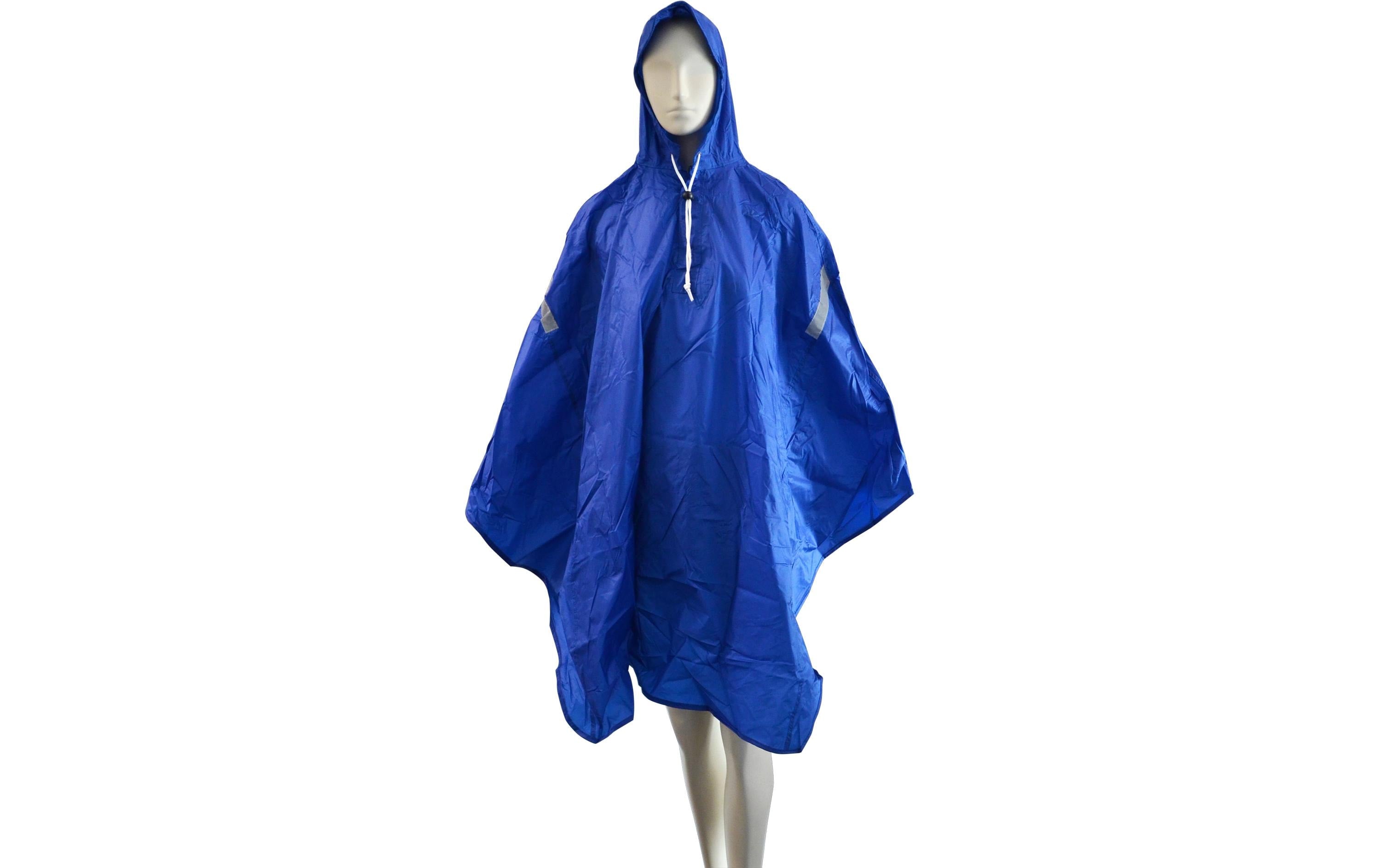 Incirca Poncho – Einheitsgrösse – Blau, wasserabweisend