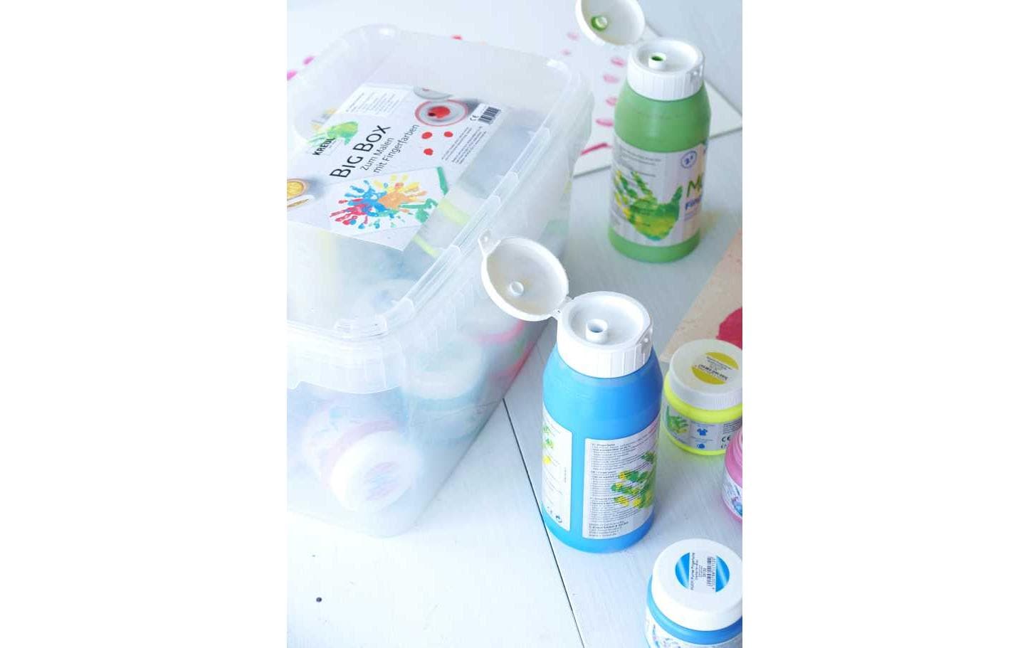 Kreul – Fingerfarben – Set, Mehrfarbig