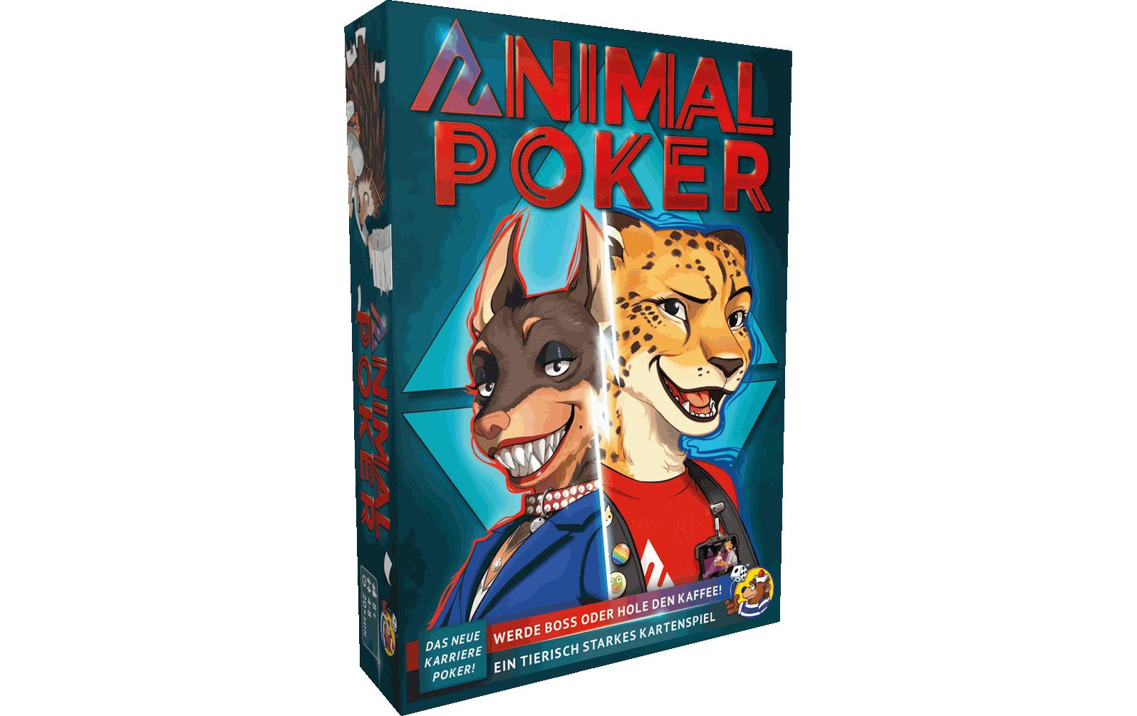 Heidelberger Spieleverlag Animal Poker – Kartenspiel, 4–8 Spieler, ab 8 Jahren, 20 Min., DE