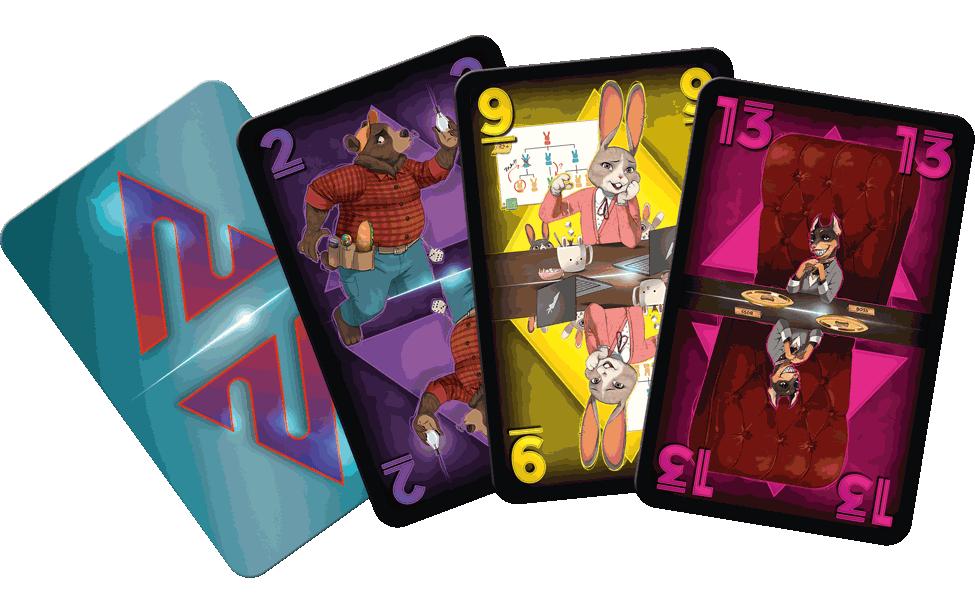 Heidelberger Spieleverlag Animal Poker – Kartenspiel, 4–8 Spieler, ab 8 Jahren, 20 Min., DE