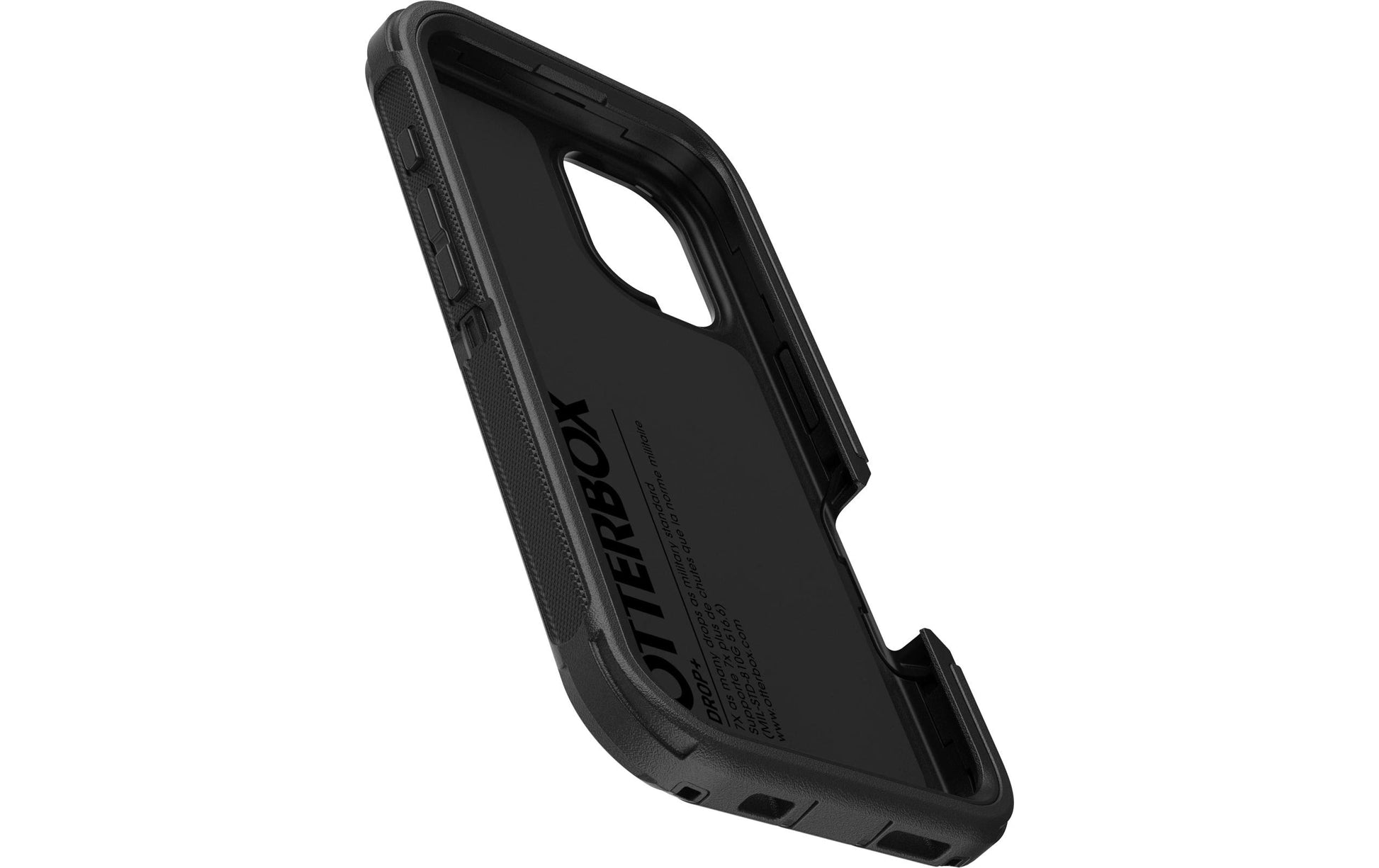 OtterBox Rugged-Case – für Apple iPhone 16, MagSafe, Gummi, Schwarz, Gurtclip