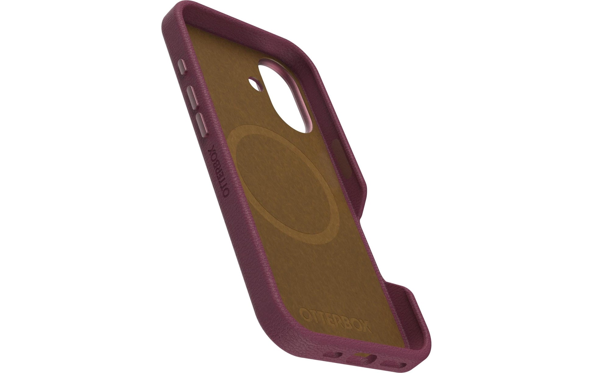 OtterBox Backcover Symmetry – für Apple iPhone 16 – Kaktus – Kunstleder – MagSafe-kompatibel
