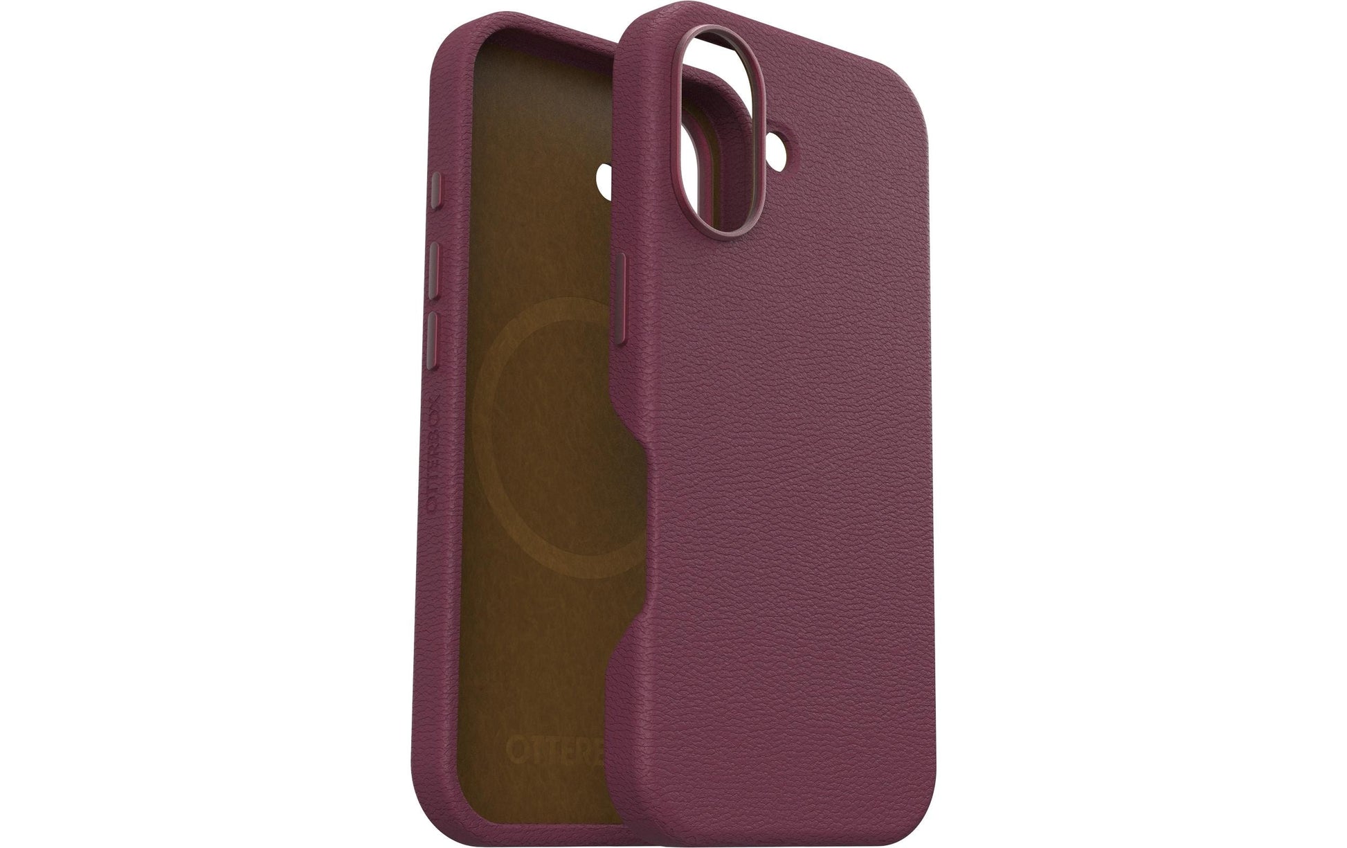 OtterBox Backcover Symmetry – für Apple iPhone 16 – Kaktus – Kunstleder – MagSafe-kompatibel