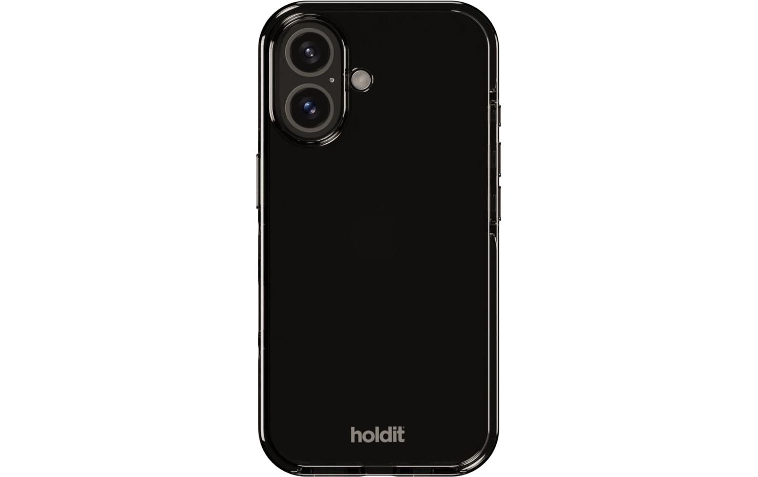Holdit – Backcover – für Apple iPhone 16 – schwarz – TPU