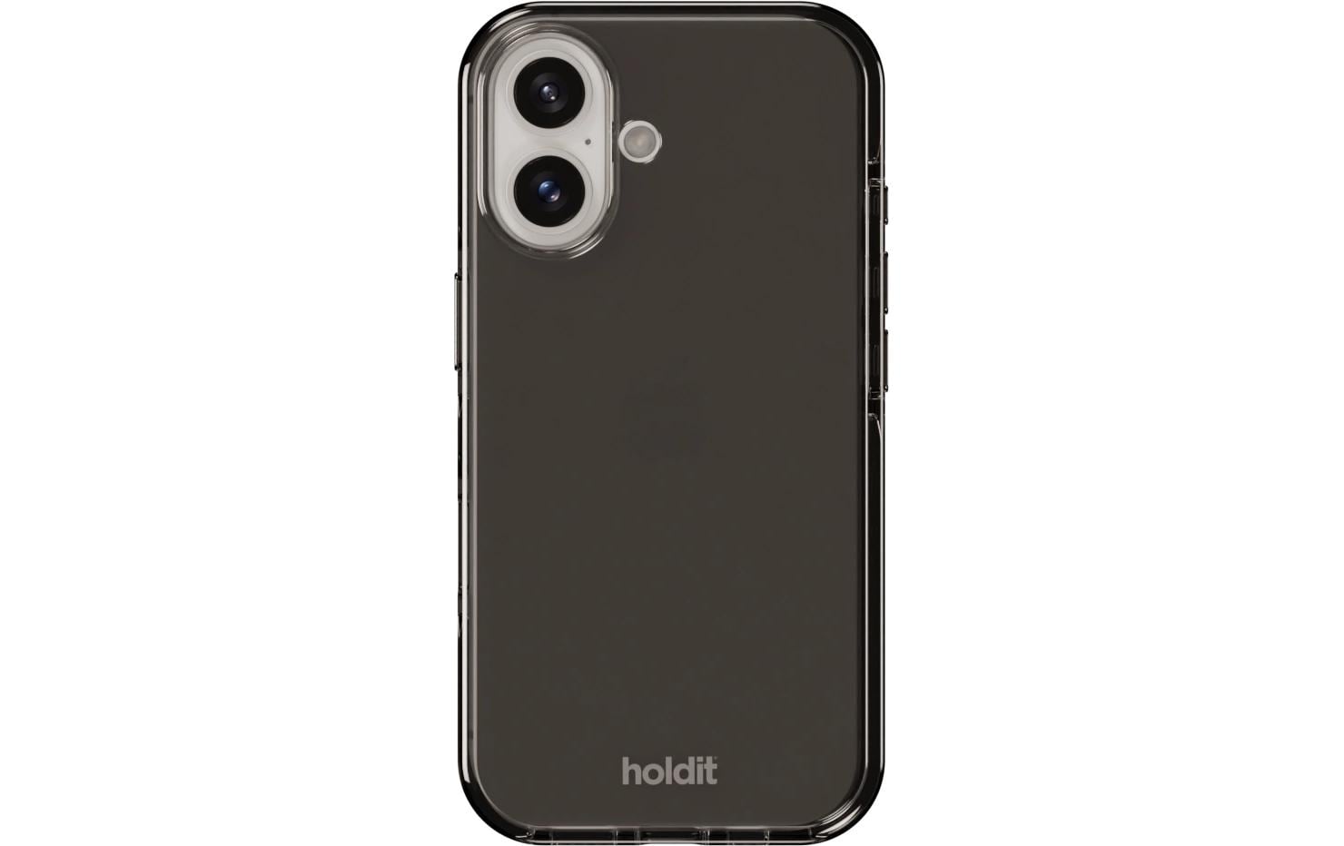 Holdit – Backcover – für Apple iPhone 16 – schwarz – TPU