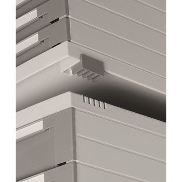 HAN Schubladenbox – 10 Schubladen, für A4, Auszugssperre, Grau, Polystyrol (PS), B 300 × H 307 × T 382 mm