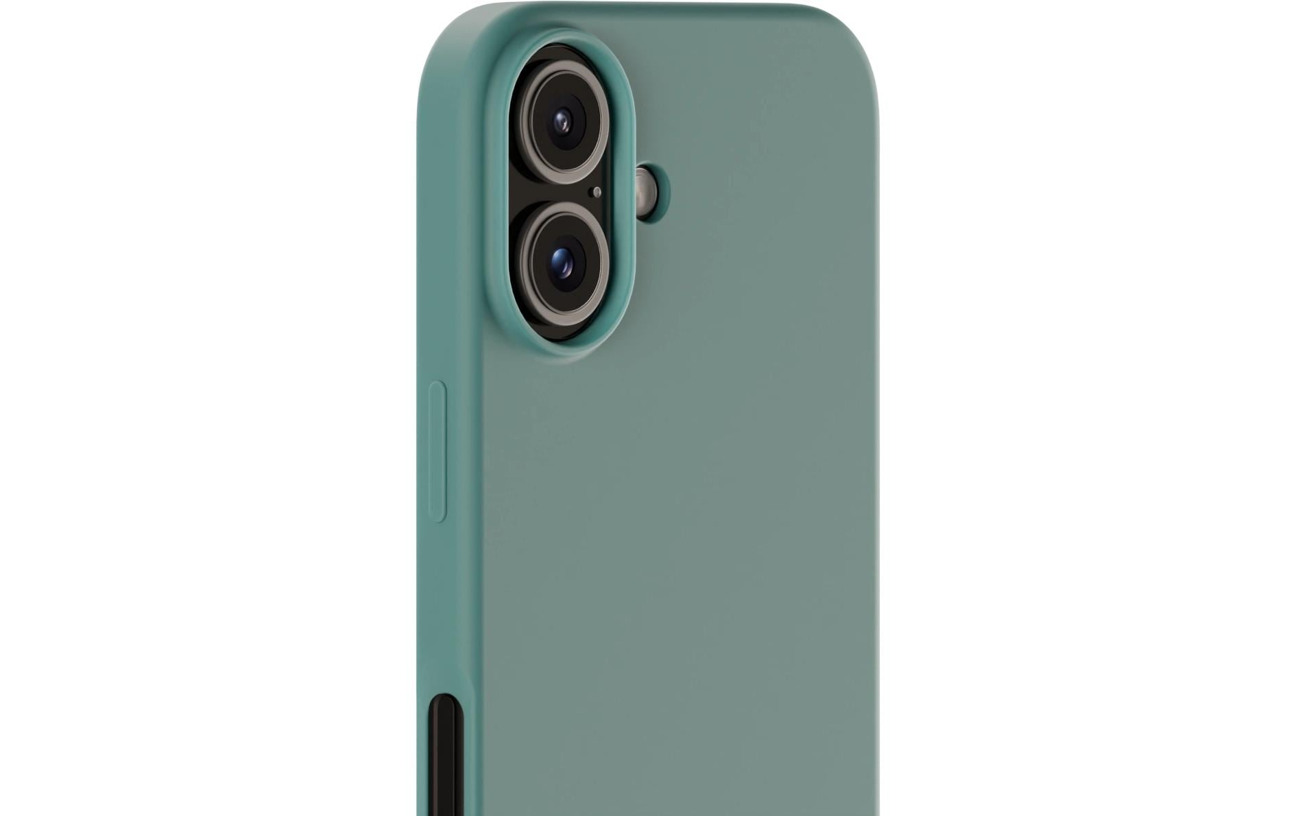 HoldIt Backcover – für Apple iPhone 16 Plus – grün – Silikon