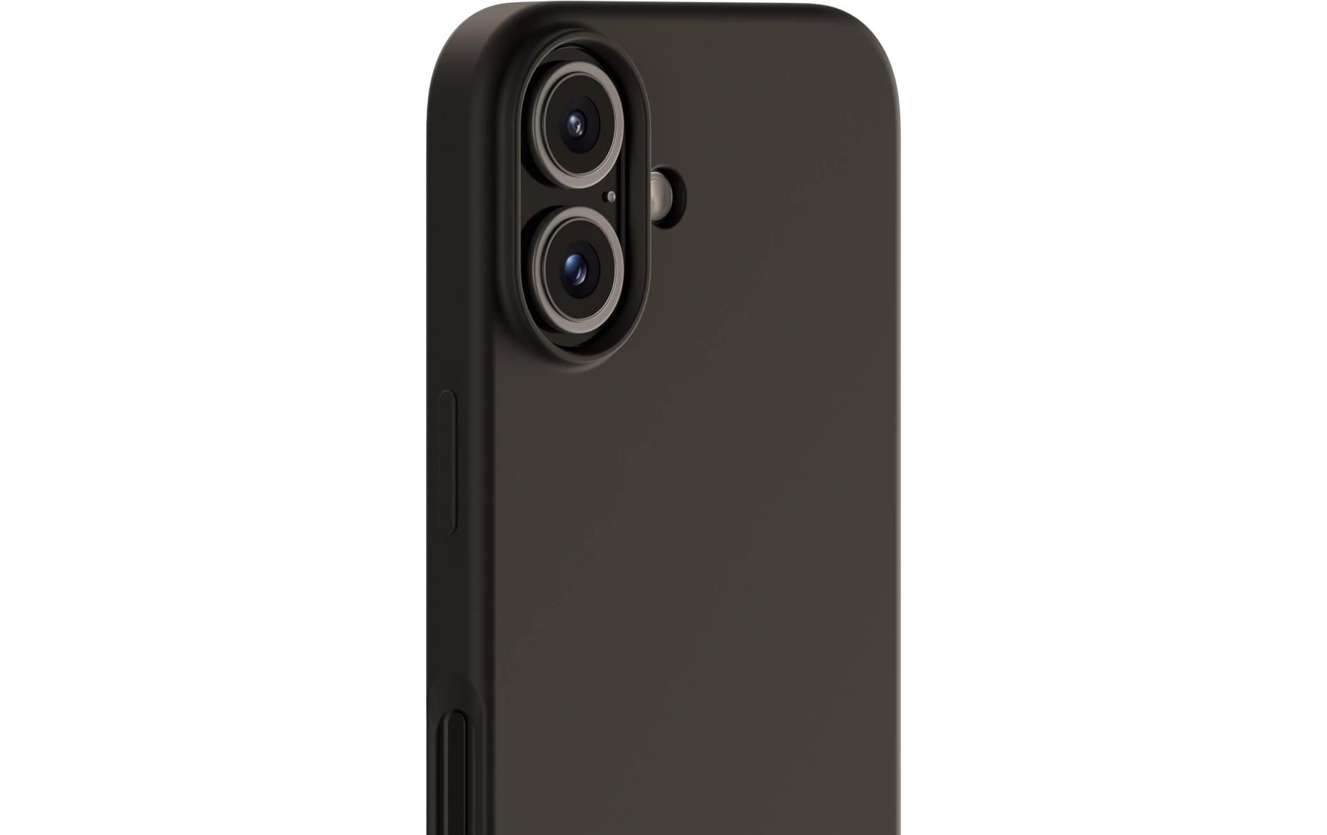 Holdit – Backcover – für Apple iPhone 16 Plus – Schwarz – Silikon