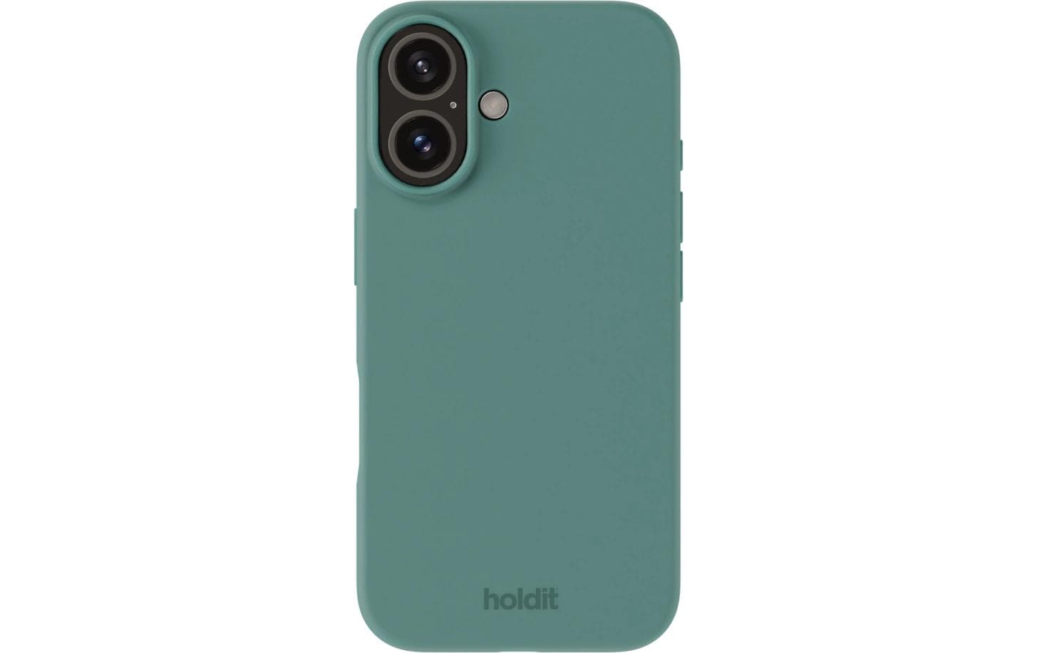 HoldIt Backcover – für Apple iPhone 16 Plus – grün – Silikon