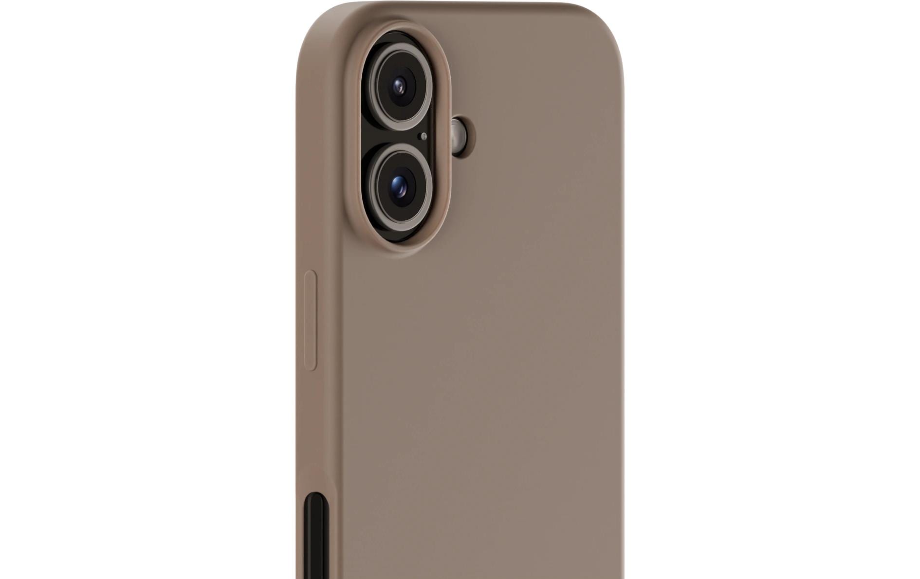 Holdit – Backcover – für Apple iPhone 16 Plus – braun – Silikon